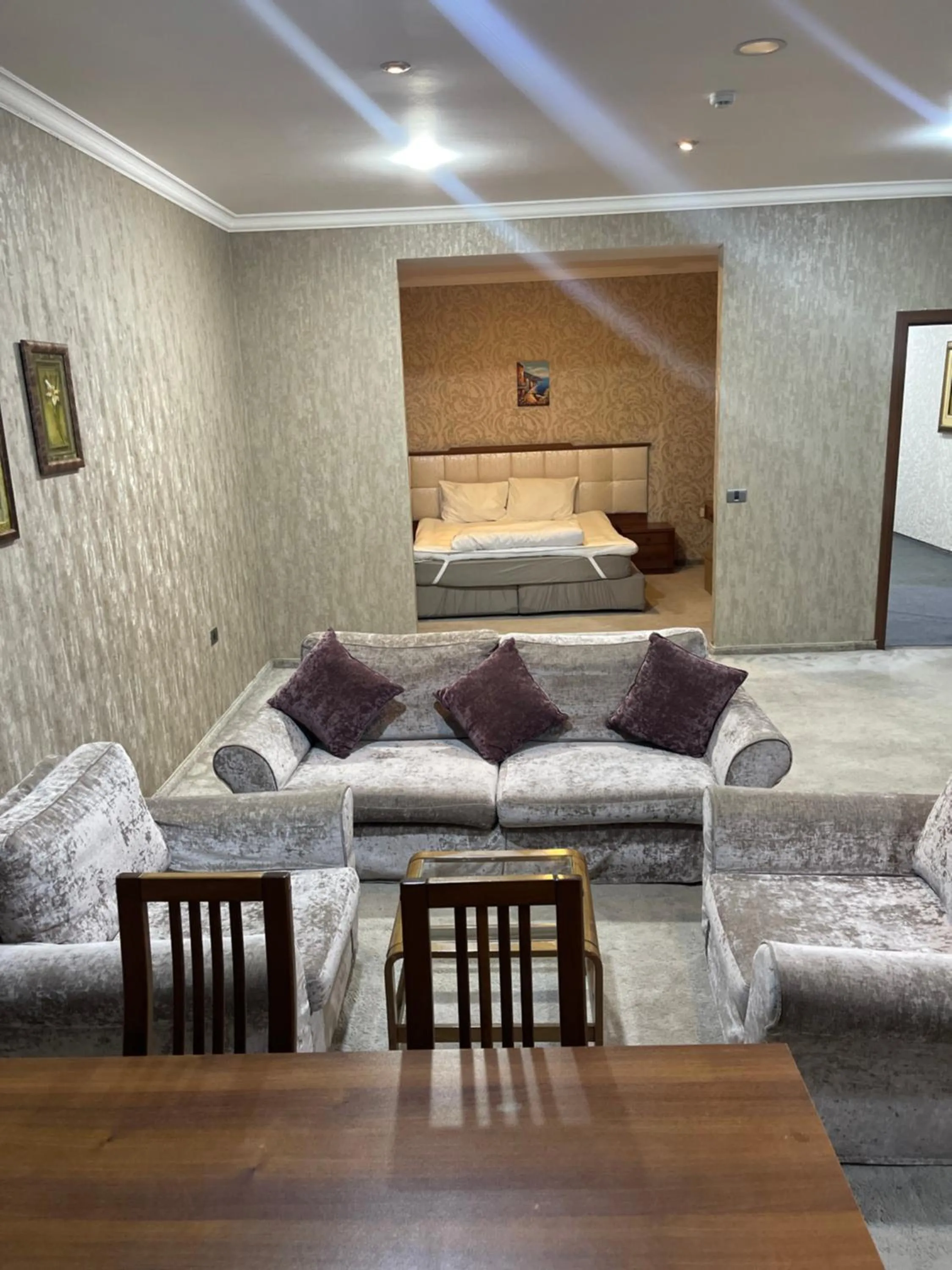 Bed in Abu Arena Hall