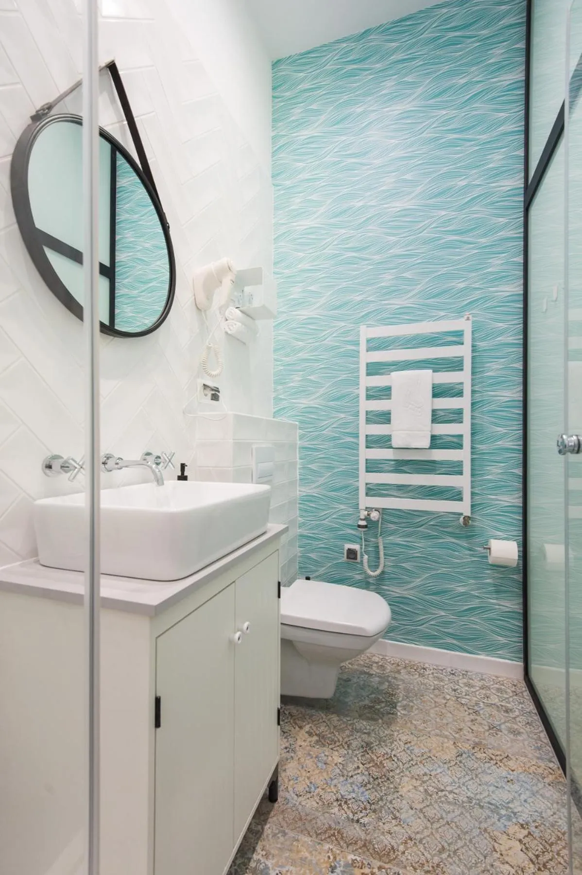 Toilet in Bliss Apartments