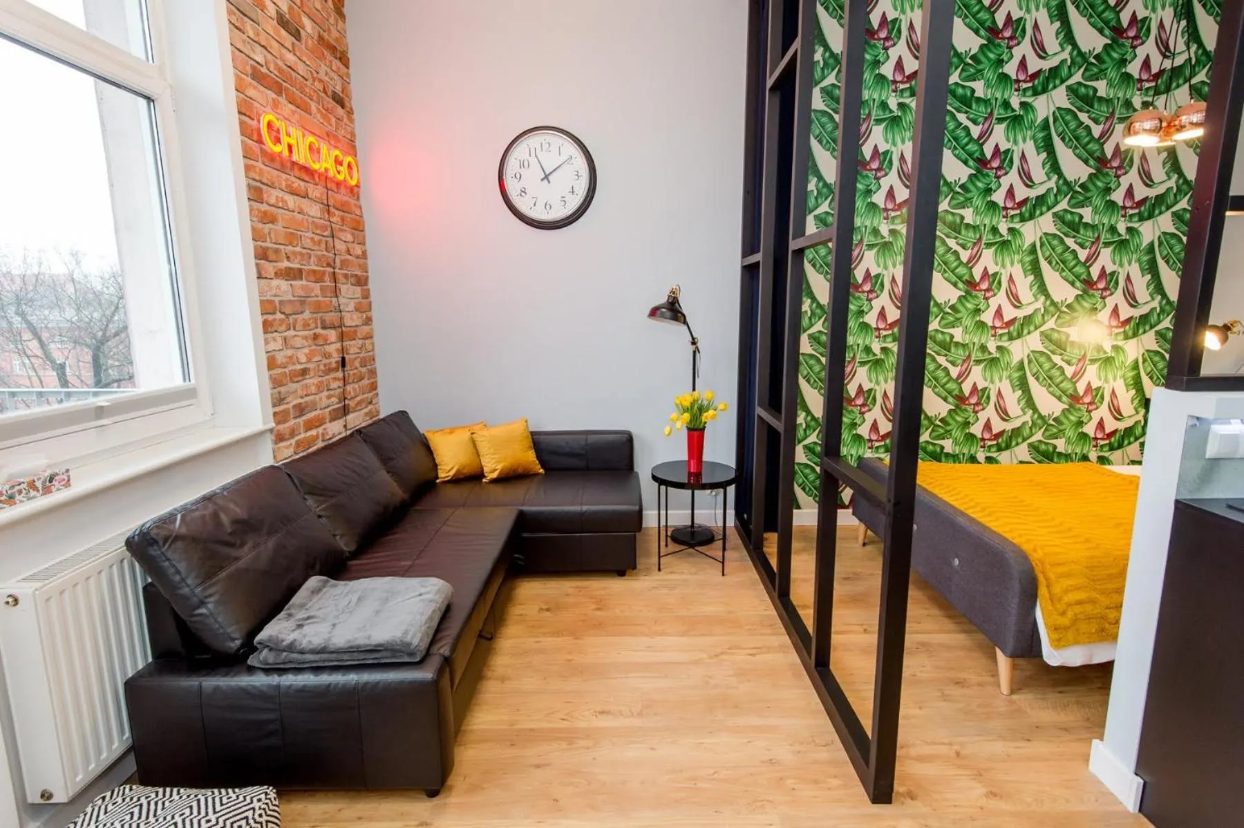 Living room in Bliss Apartments