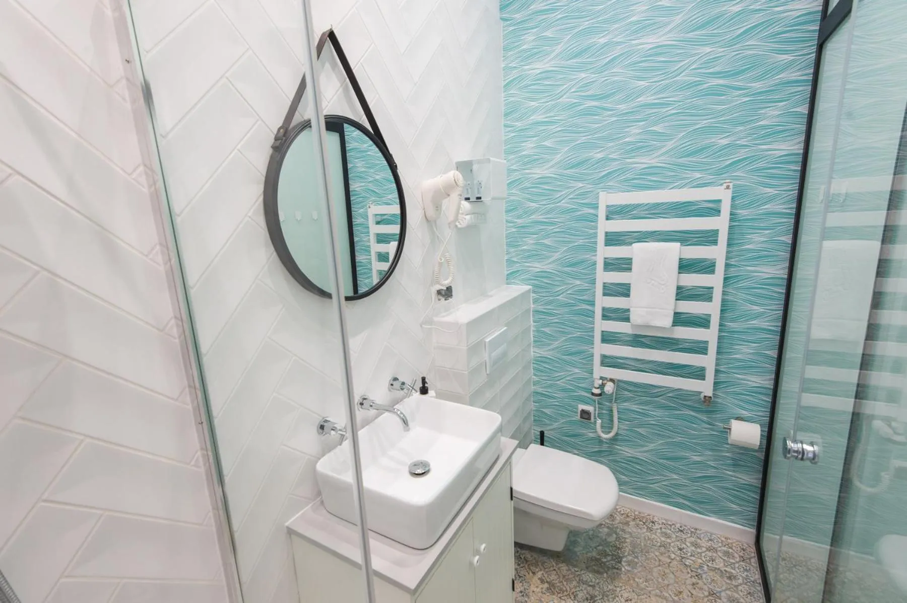 Toilet in Bliss Apartments