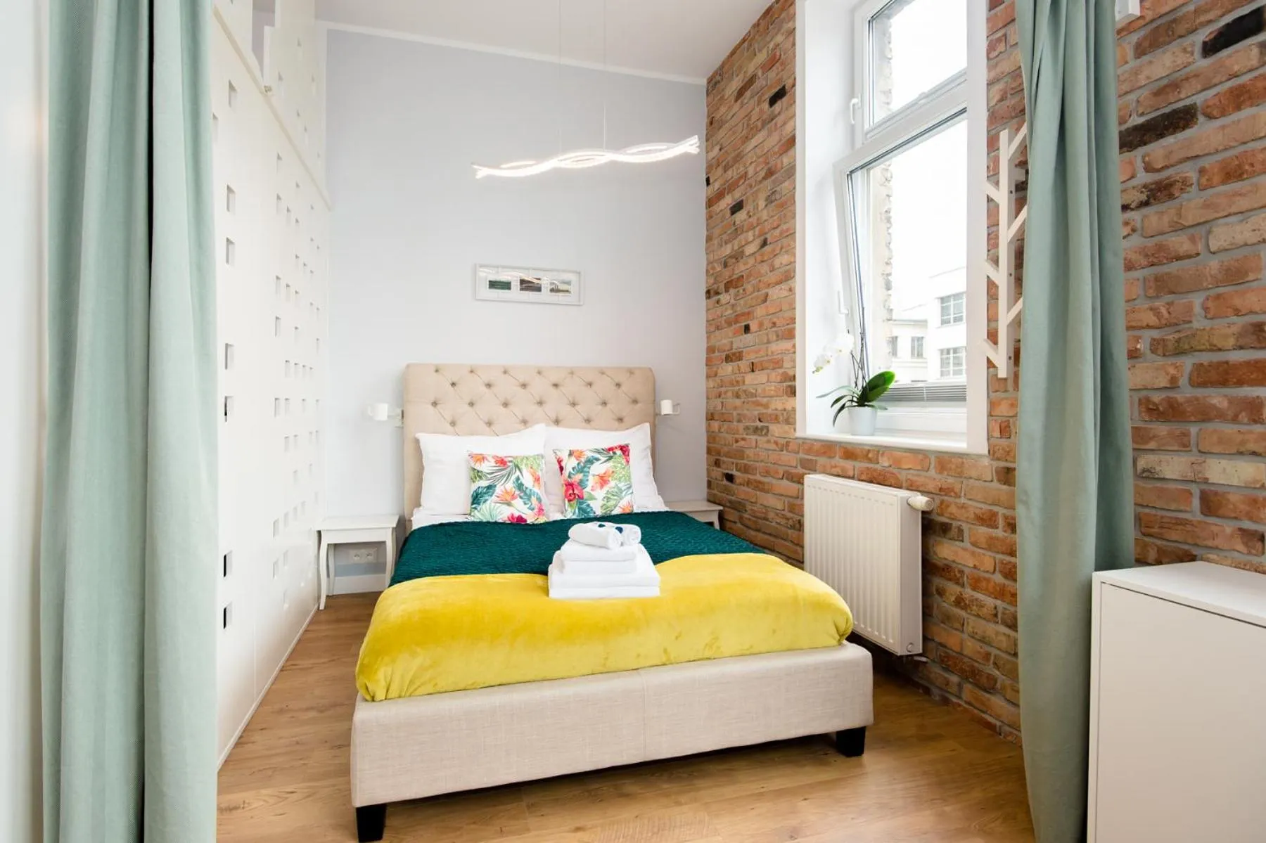 Bed in Bliss Apartments