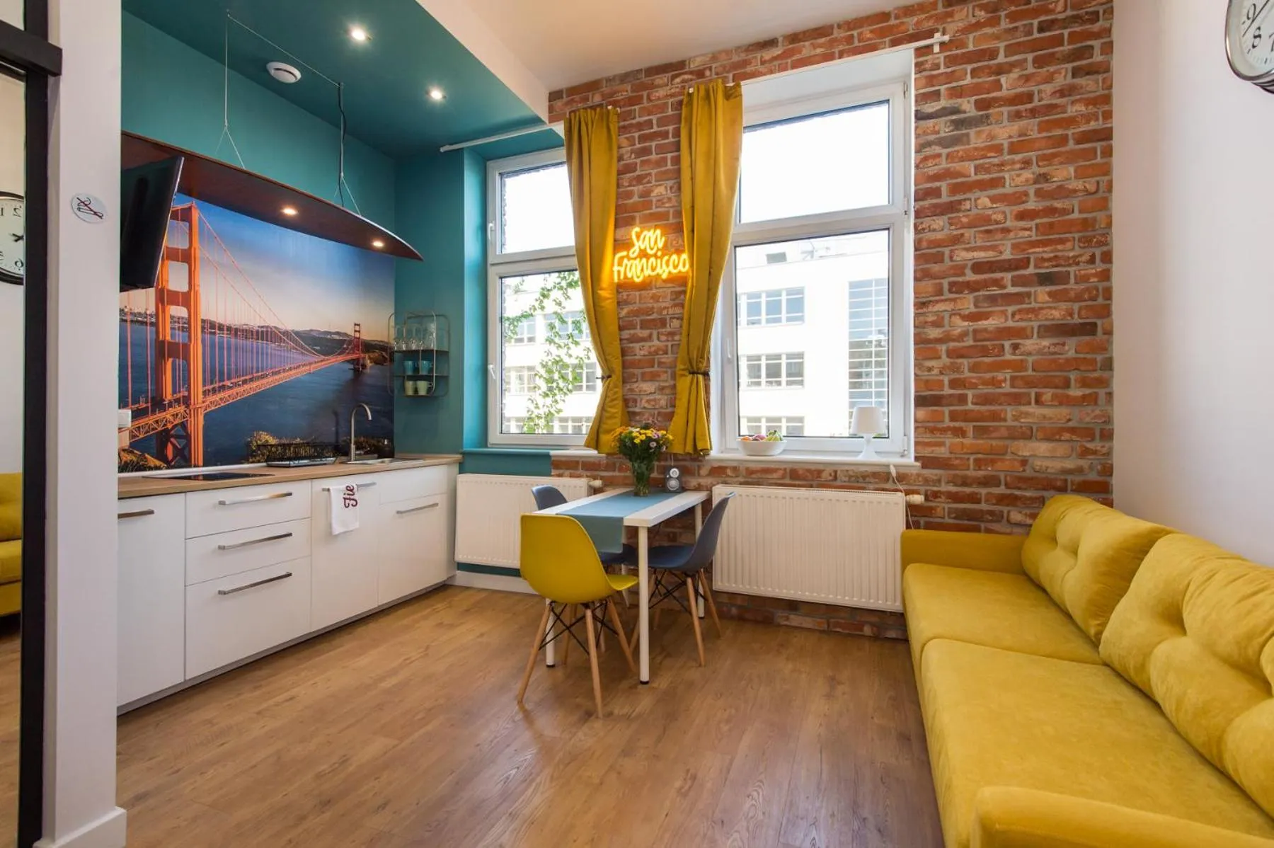 Kitchen or kitchenette in Bliss Apartments