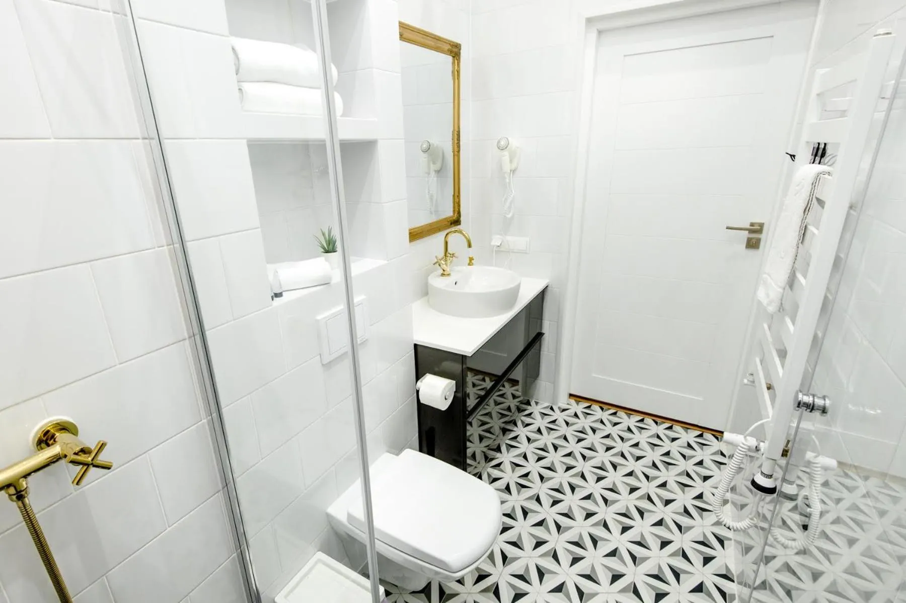 Shower in Bliss Apartments