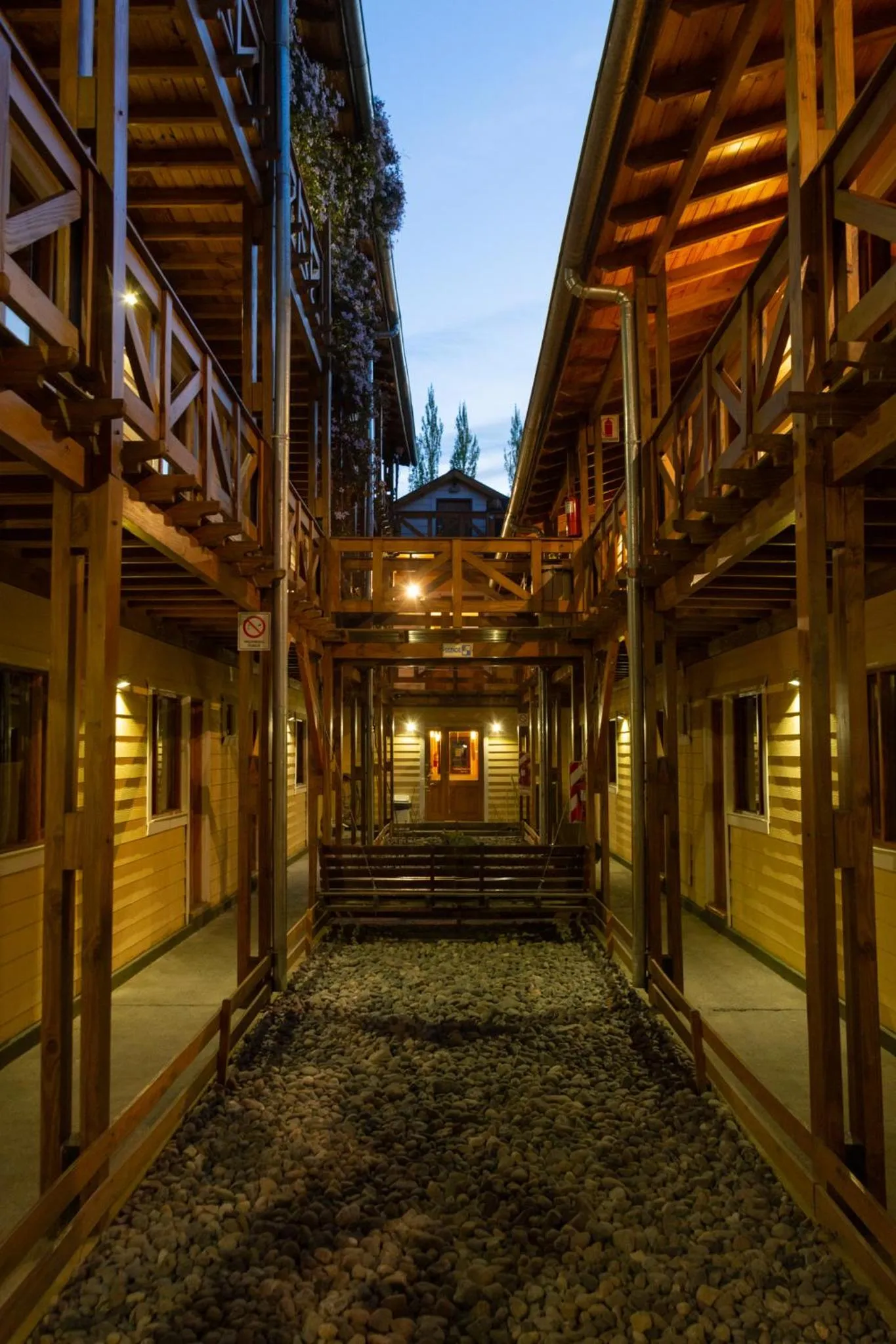 Property building in Del Glaciar Libertador Hotel