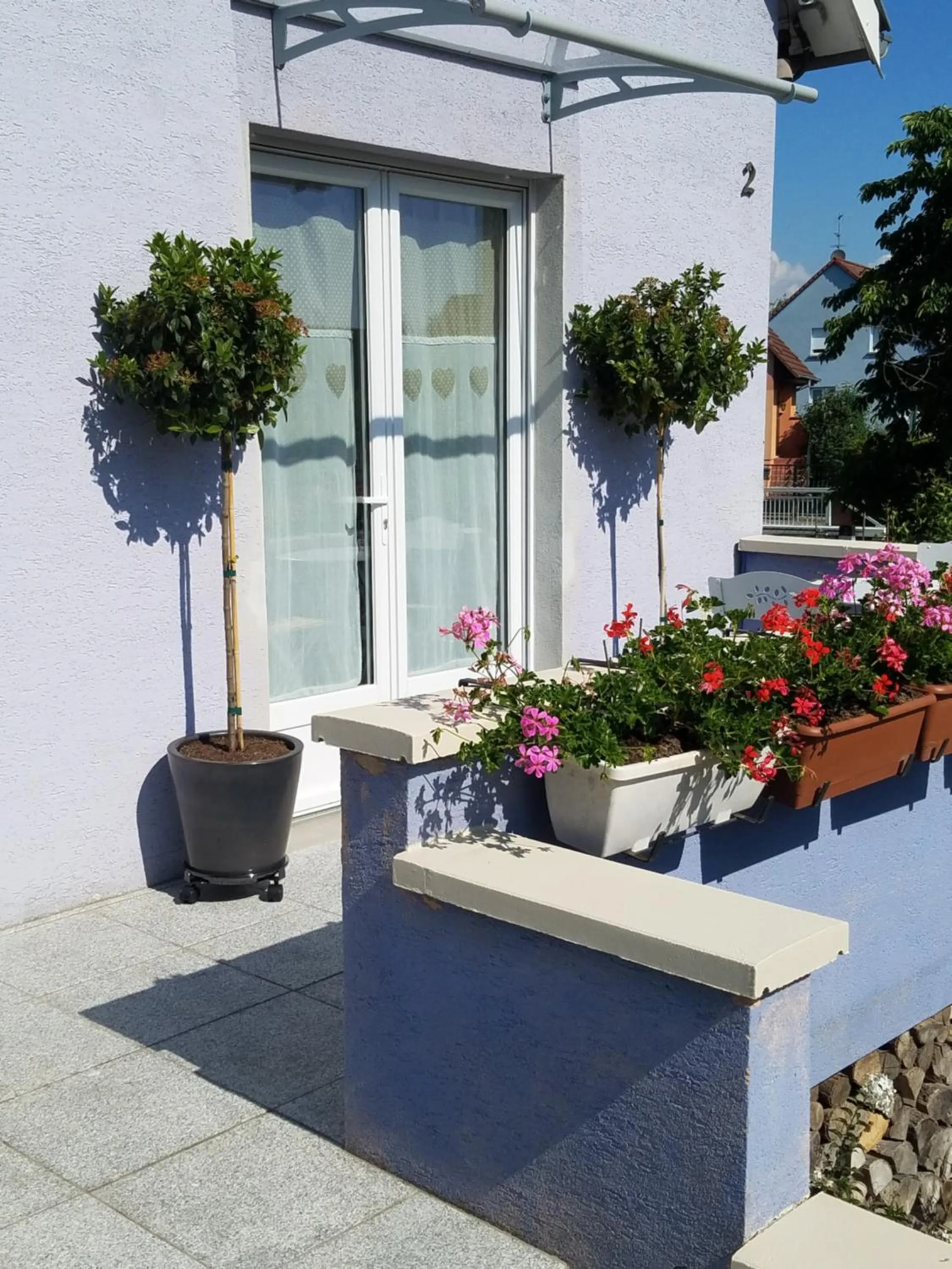 Facade/entrance in Les mésanges de l'Ill