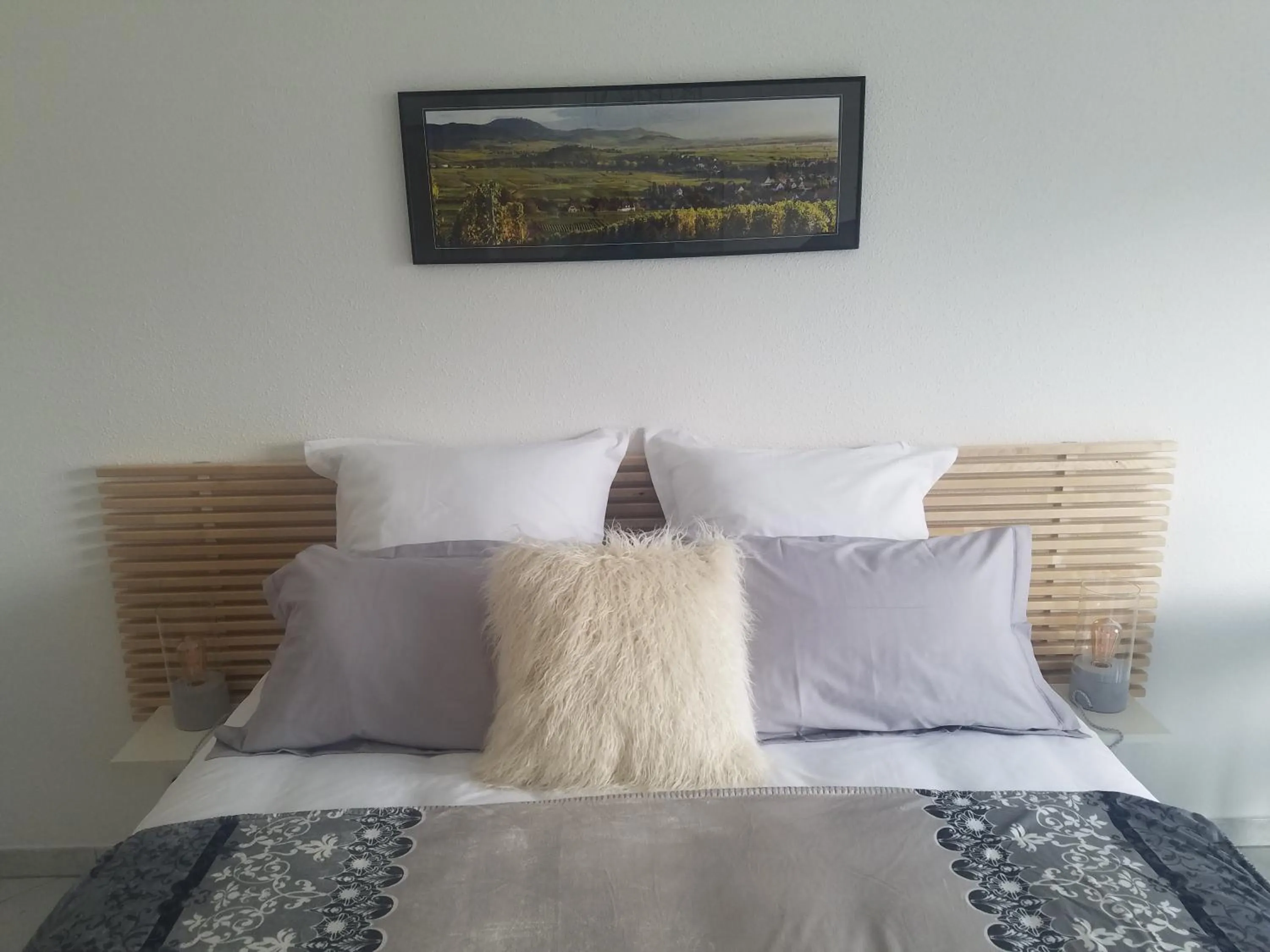 Bed in Les mésanges de l'Ill