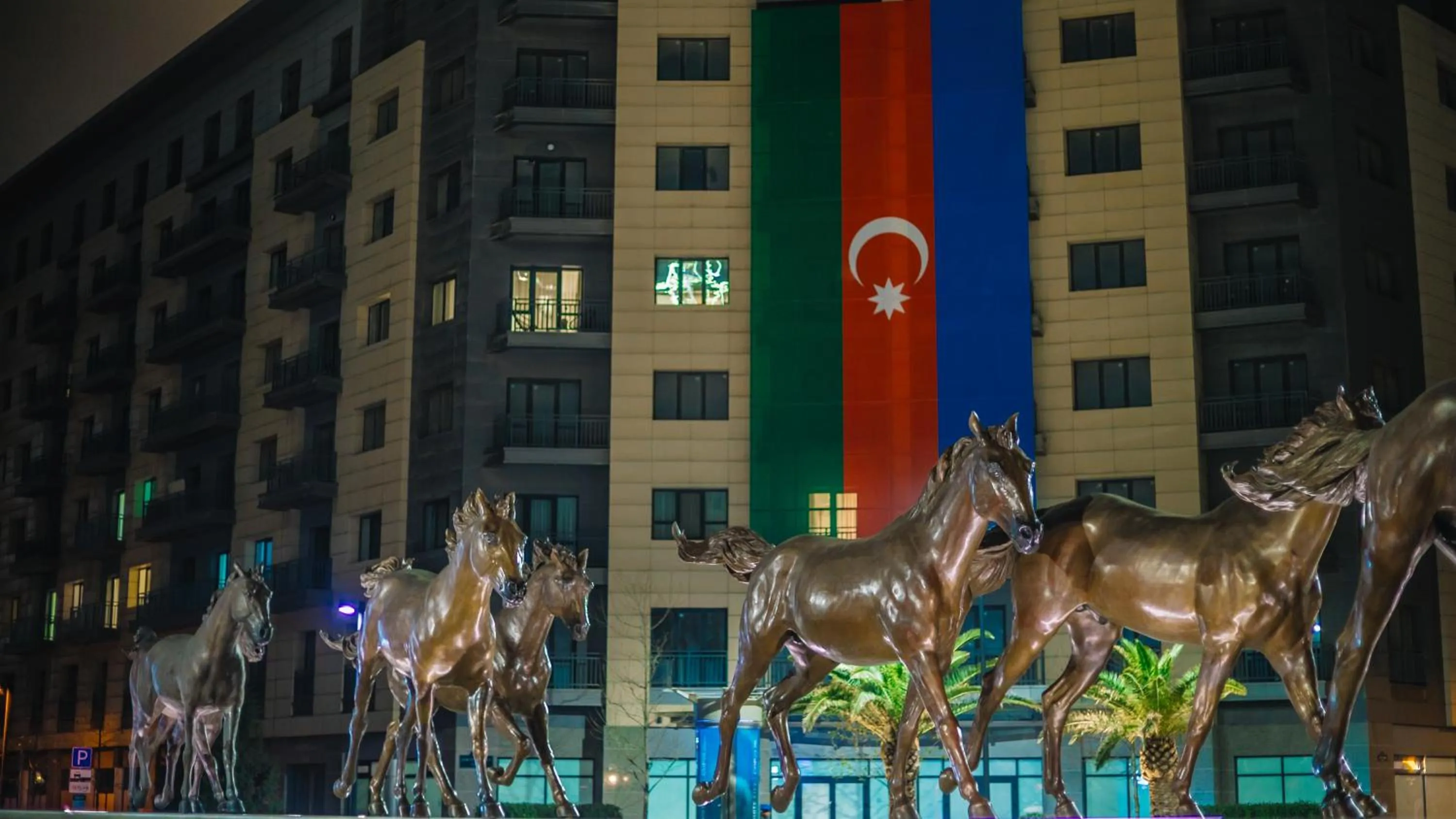 City view in Days Hotel By Wyndham Baku