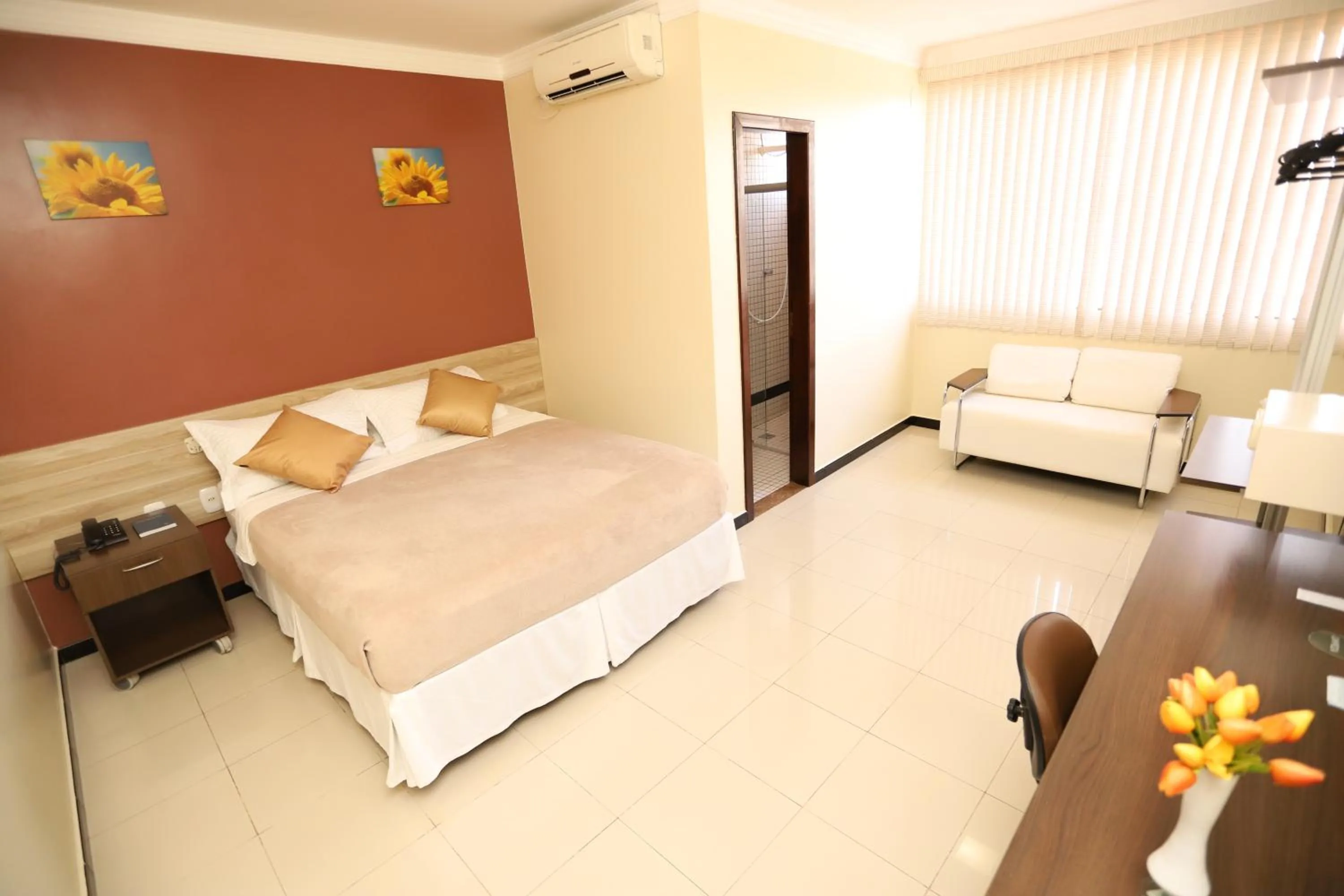 Bed in Hotel Rio Mar