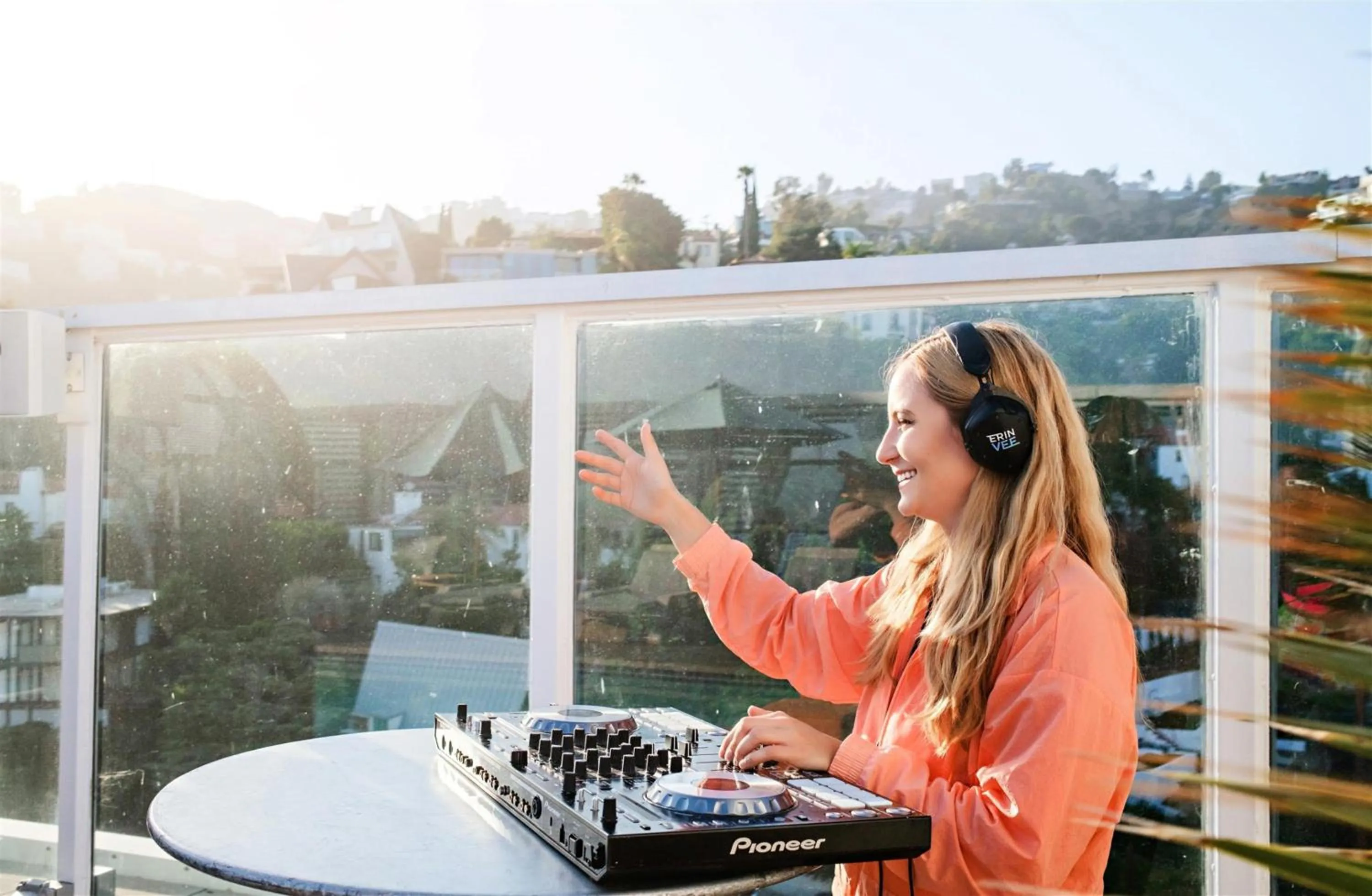 Swimming pool in Andaz West Hollywood, By Hyatt