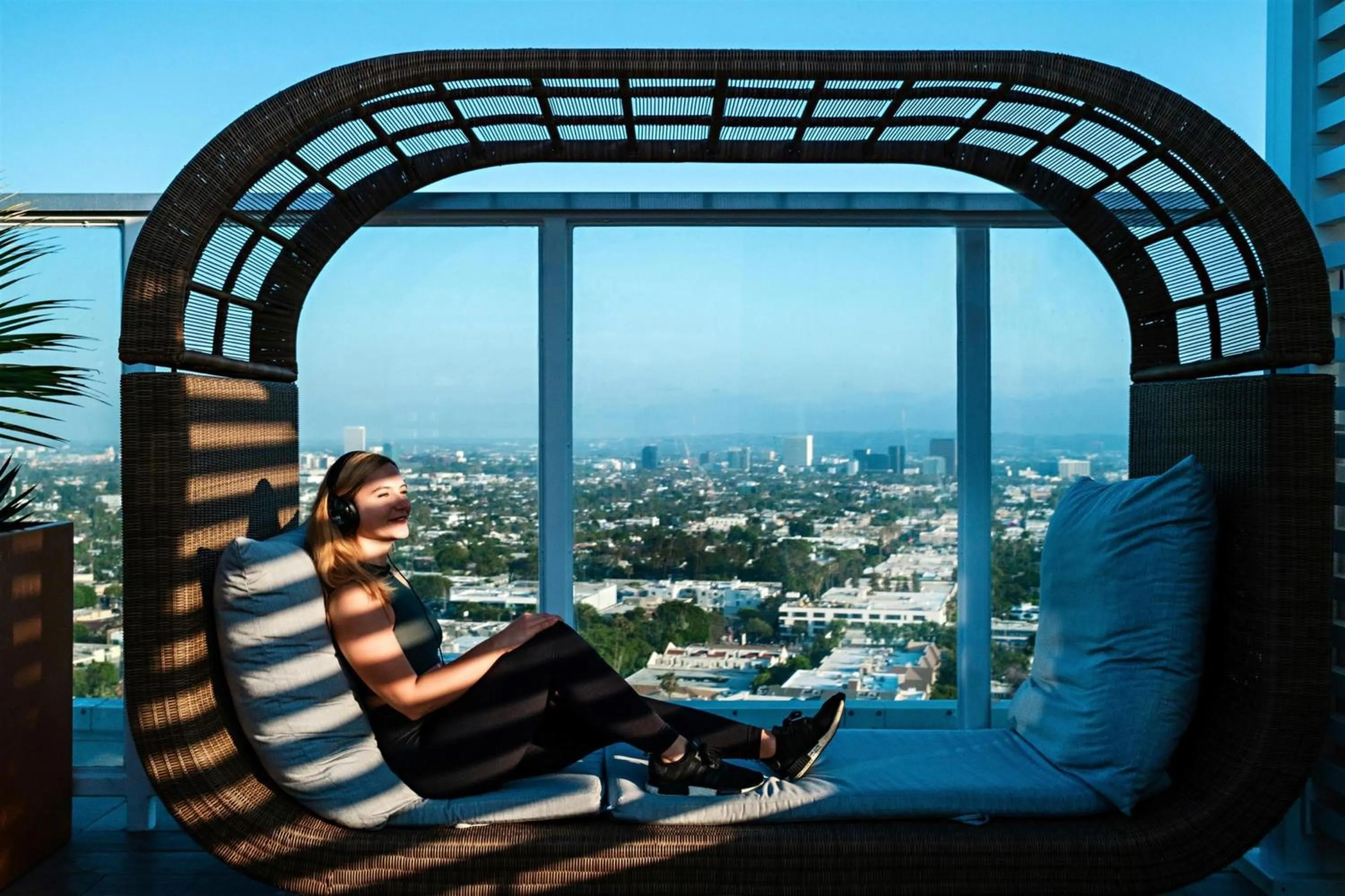 Swimming pool in Andaz West Hollywood, By Hyatt