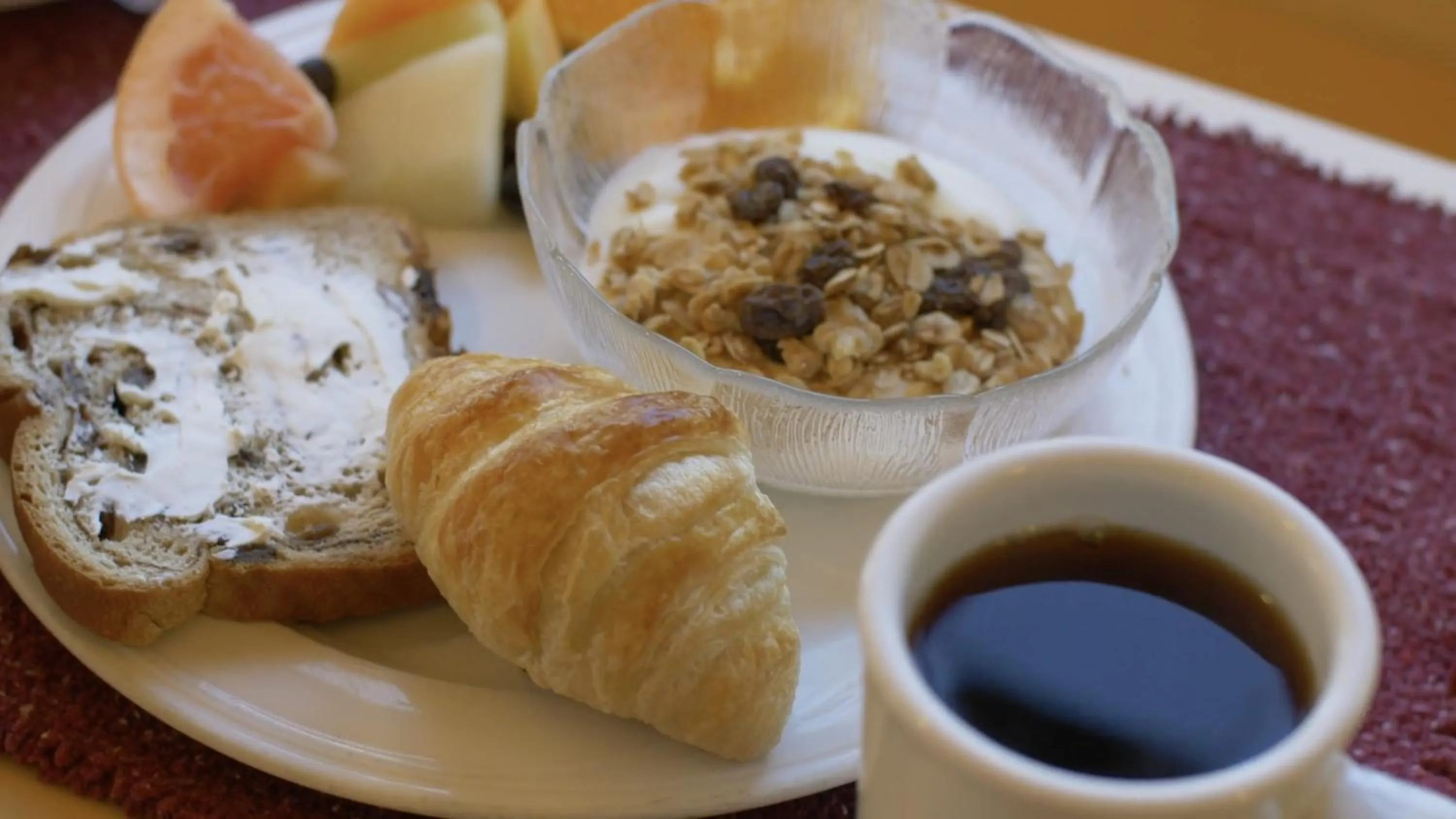 Food close-up in Elk Mountain Lodge