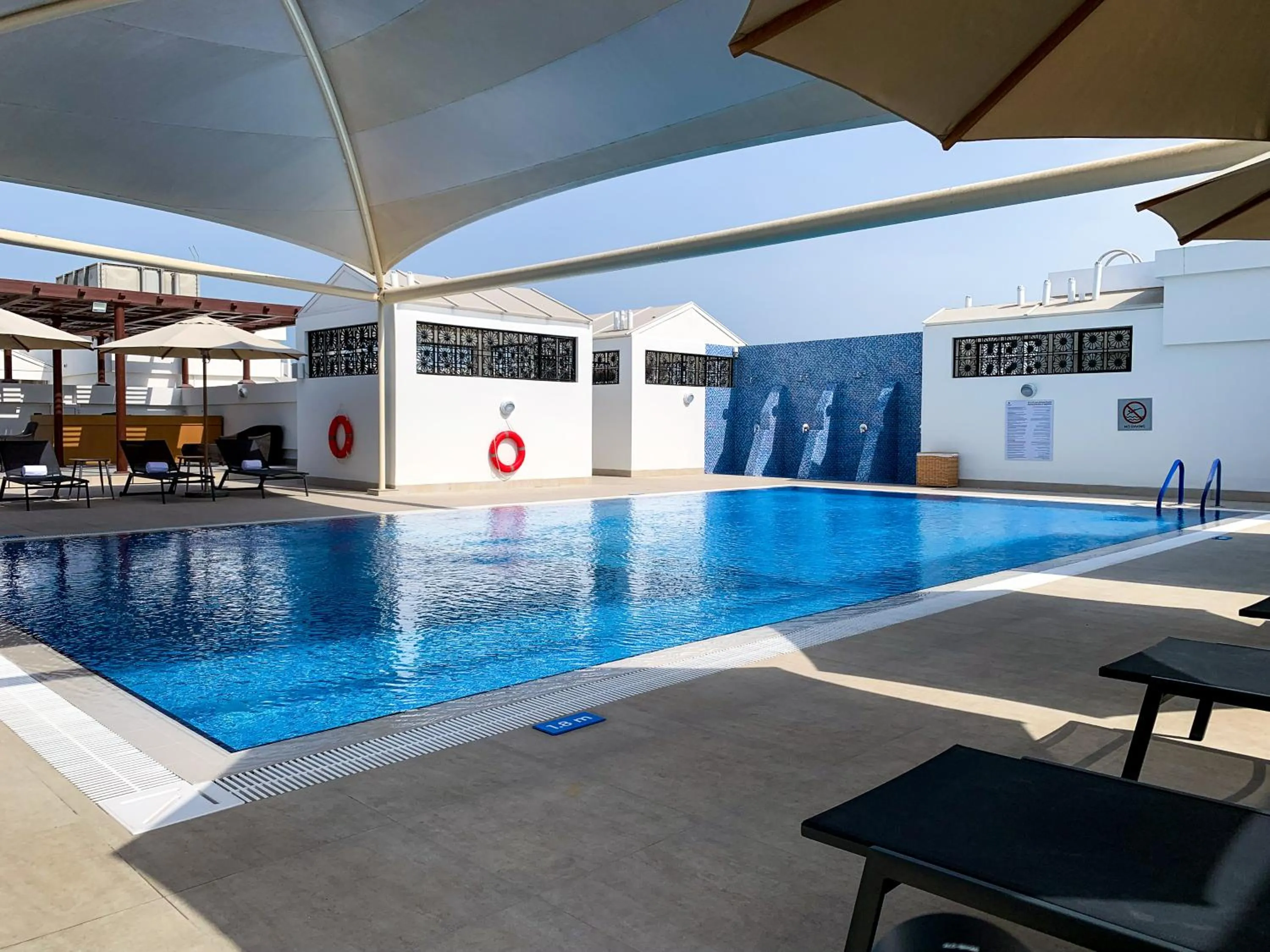 Swimming pool in Al Khoory Executive Hotel, Al Wasl