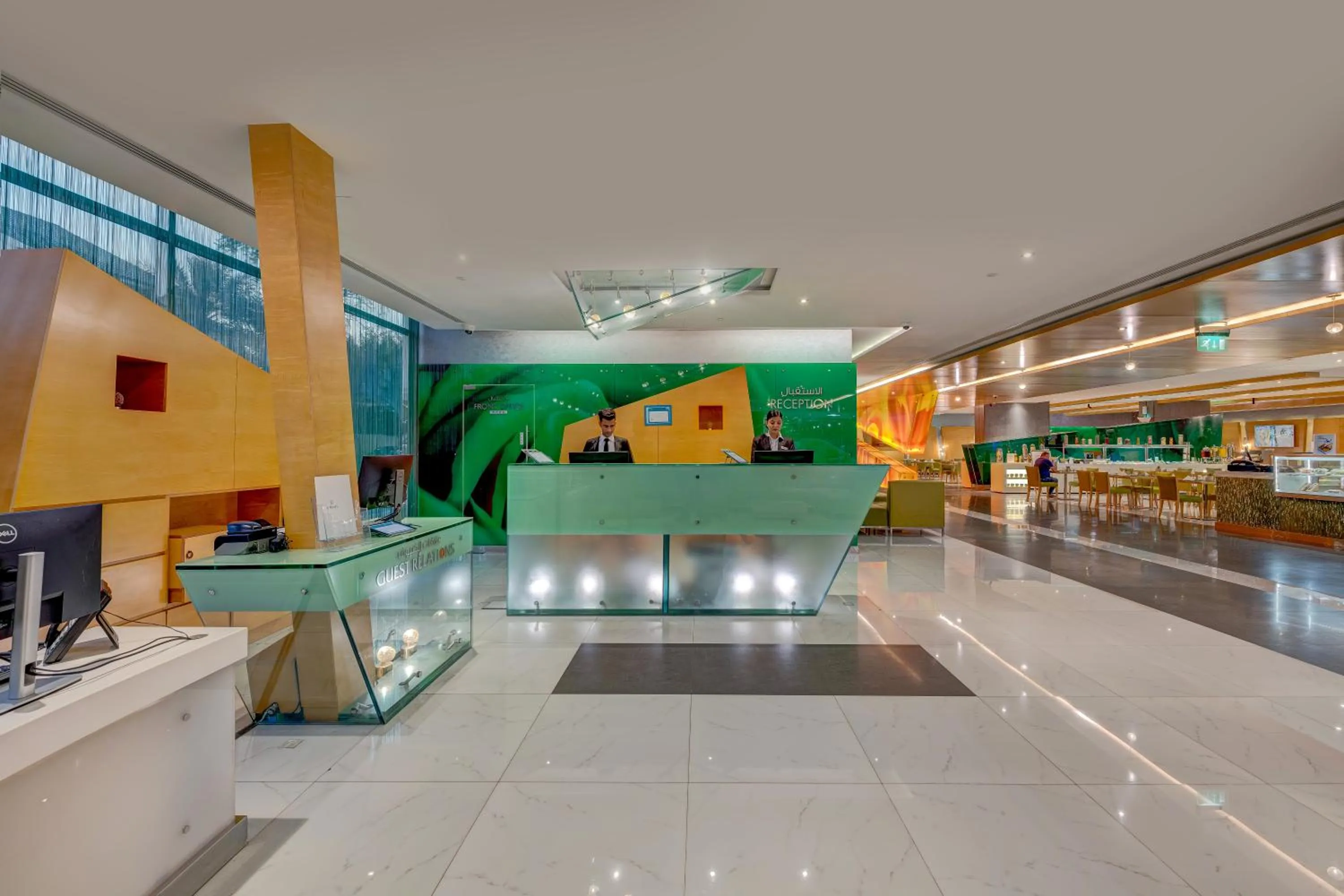 Lobby or reception in Al Khoory Executive Hotel, Al Wasl