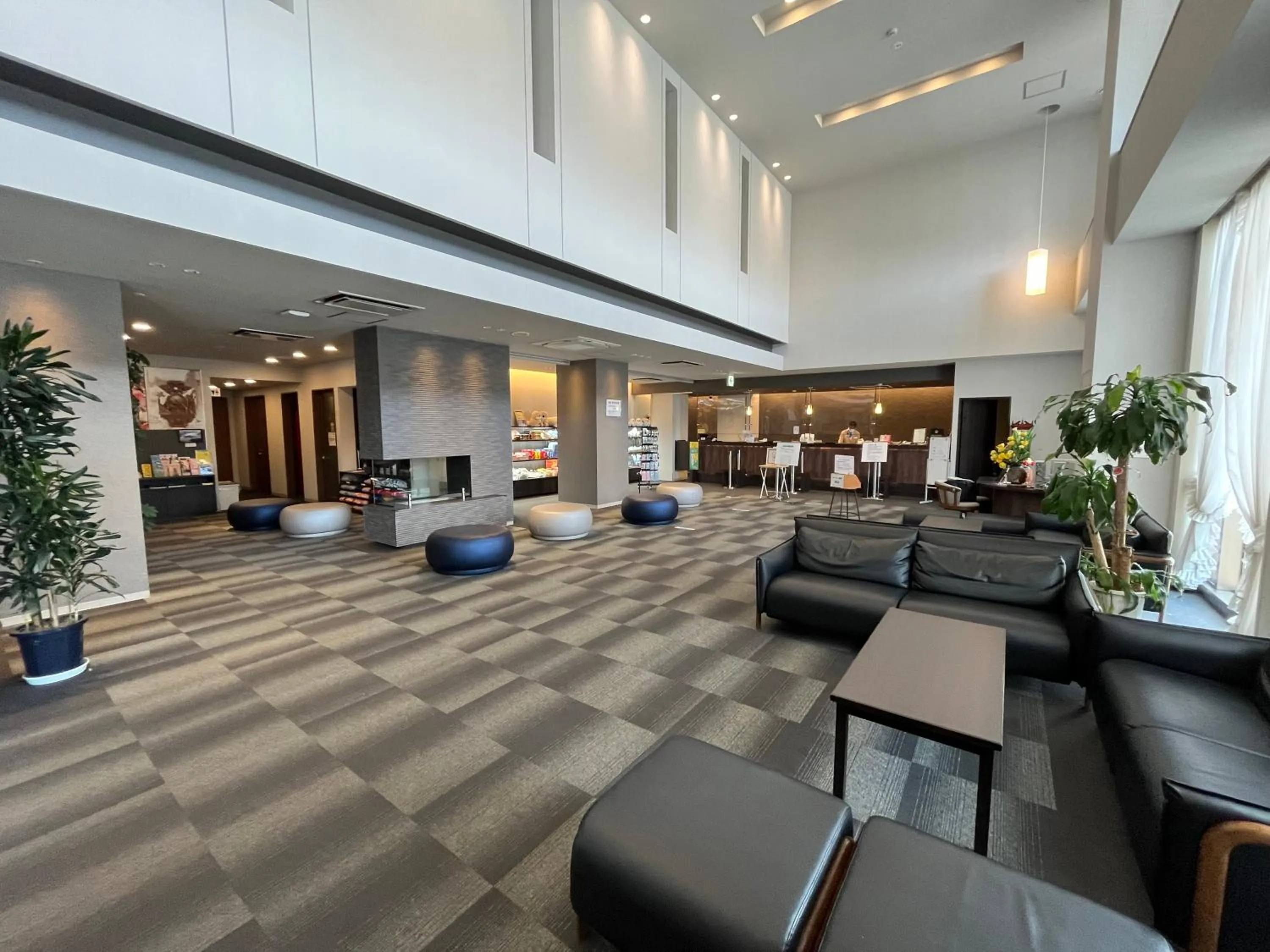 Lobby or reception in Monbetsu Prince Hotel