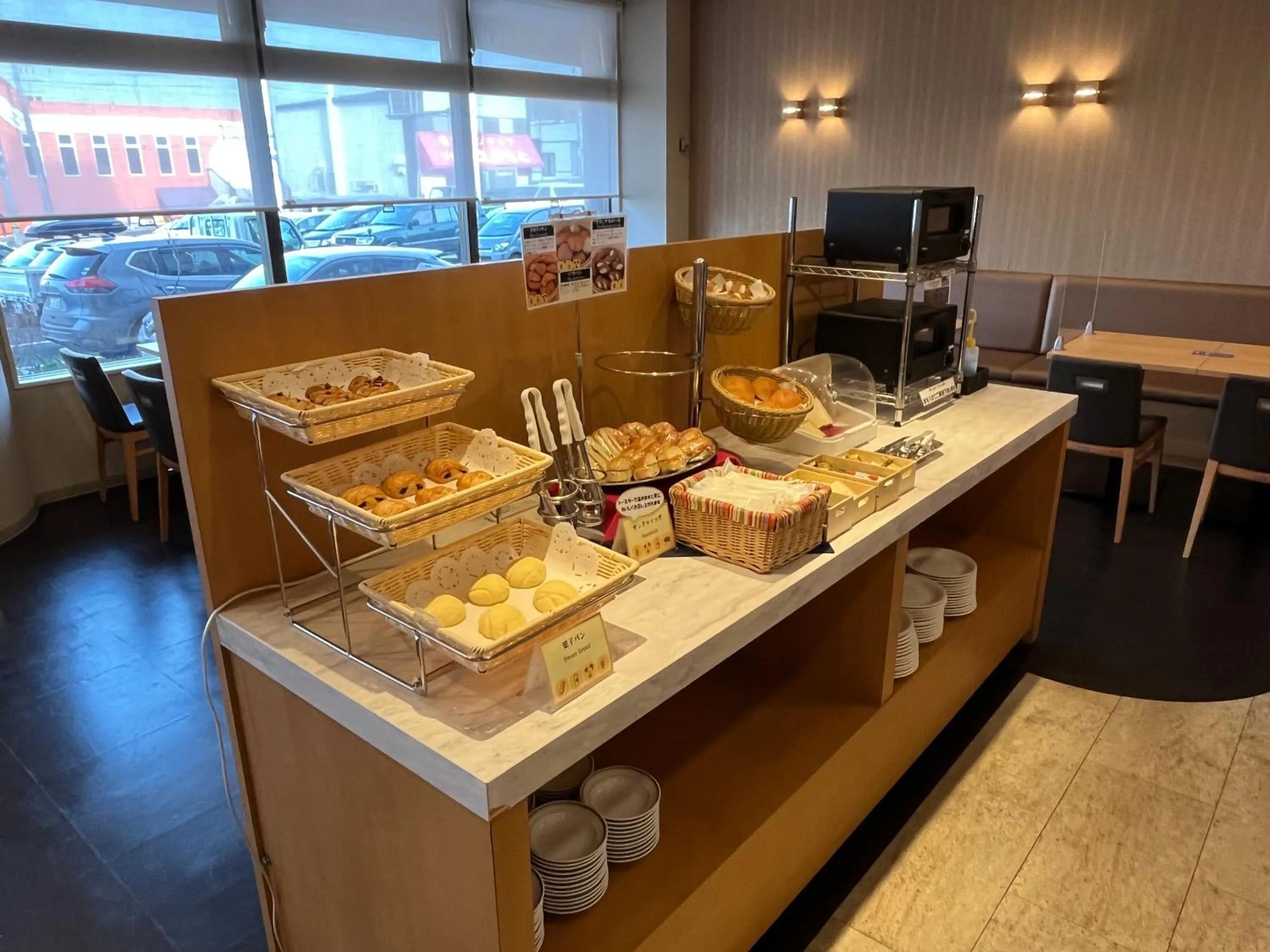 Breakfast in Monbetsu Prince Hotel