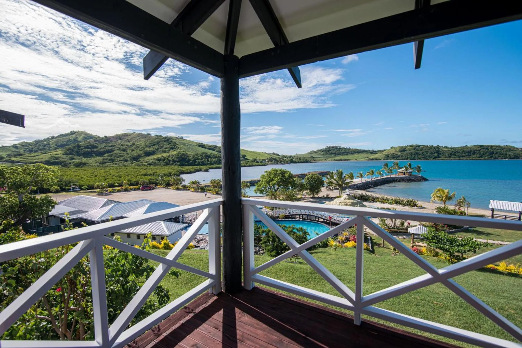 Natural landscape in Dua Dua Beach Resort