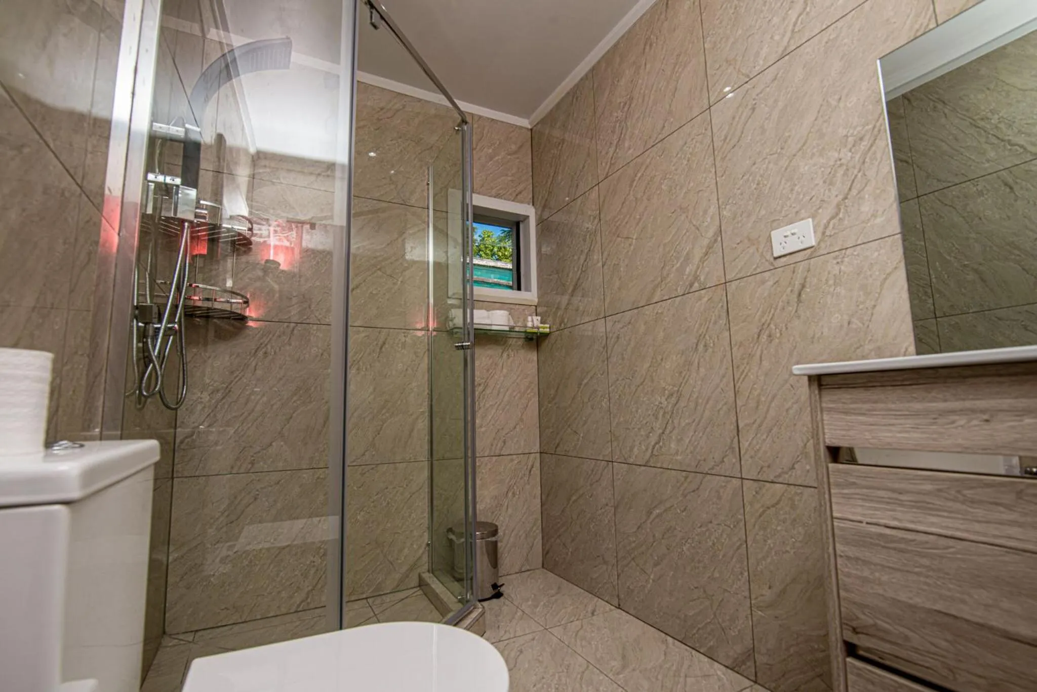 Bathroom in Dua Dua Beach Resort