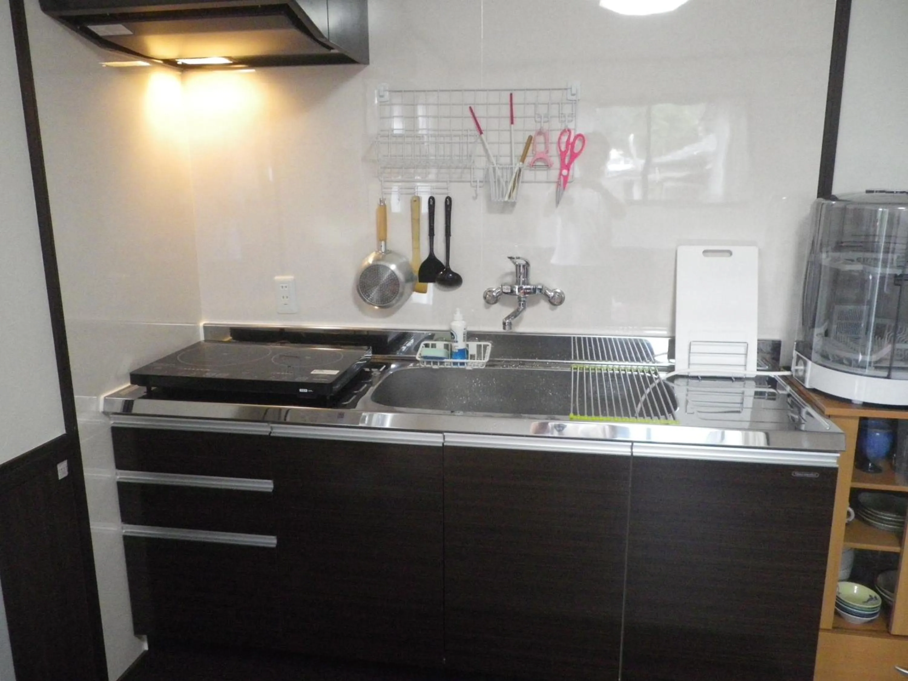 Communal kitchen in Minshuku Iwakawa