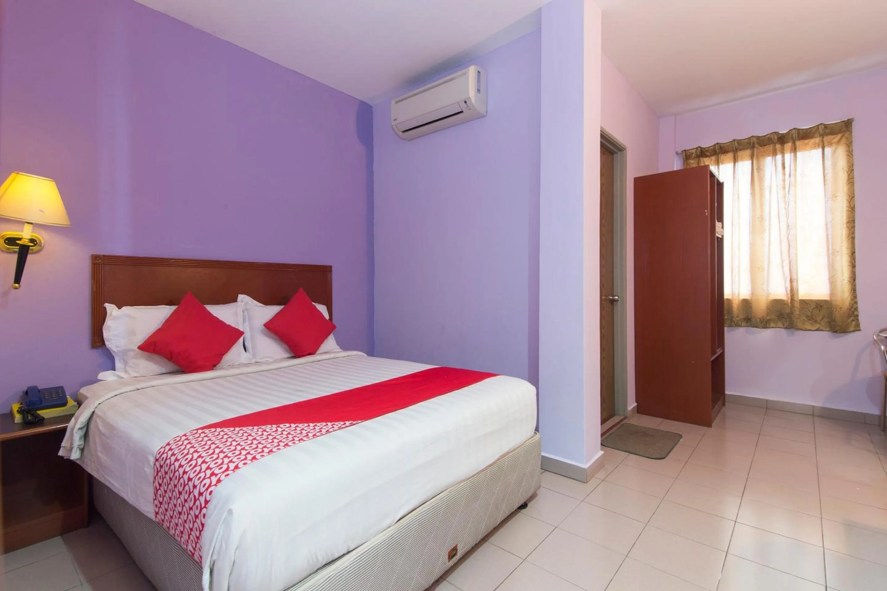 Bedroom, Bed in Super OYO 484 Comfort Hotel Kapar