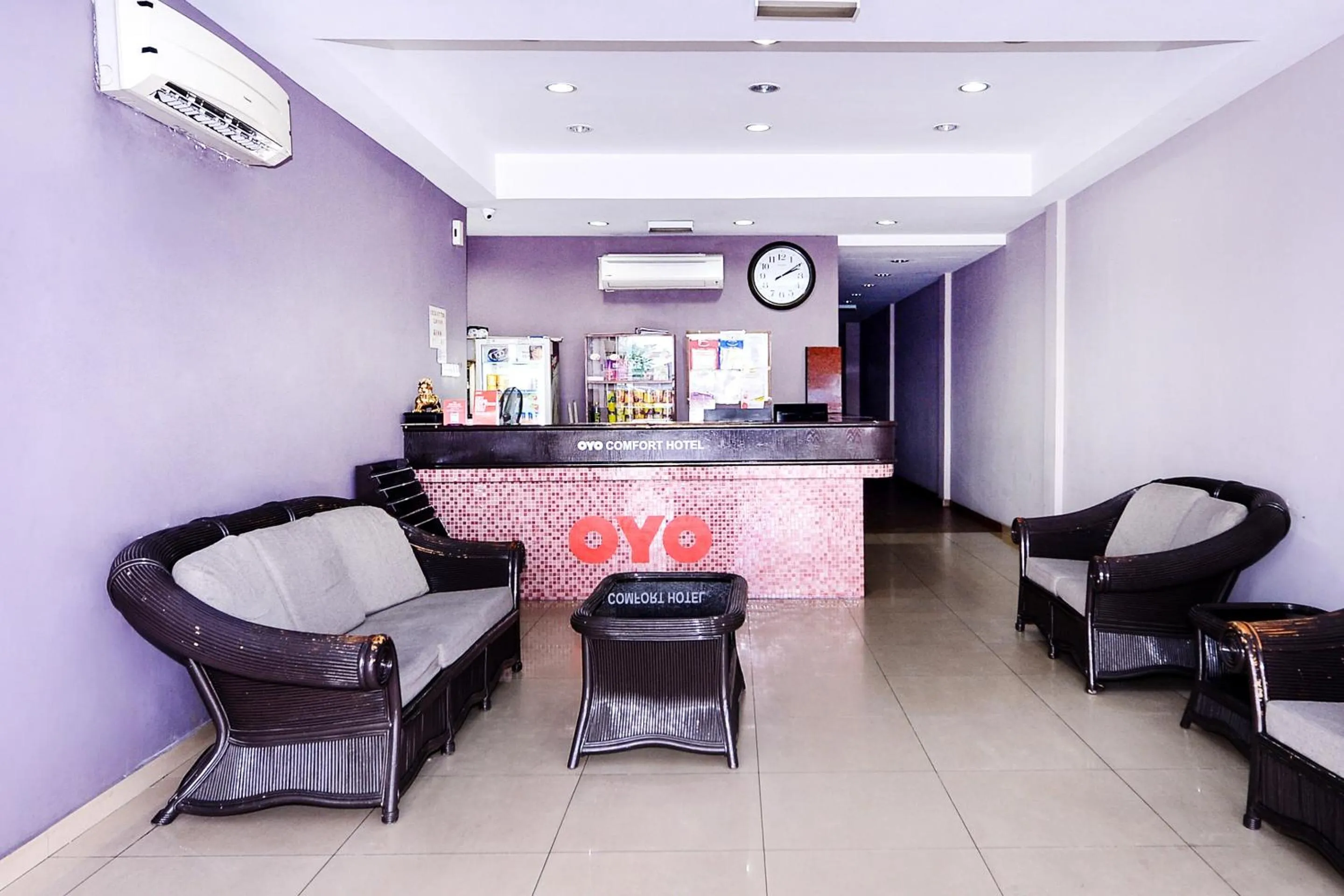 Lobby or reception in Super OYO 484 Comfort Hotel Kapar