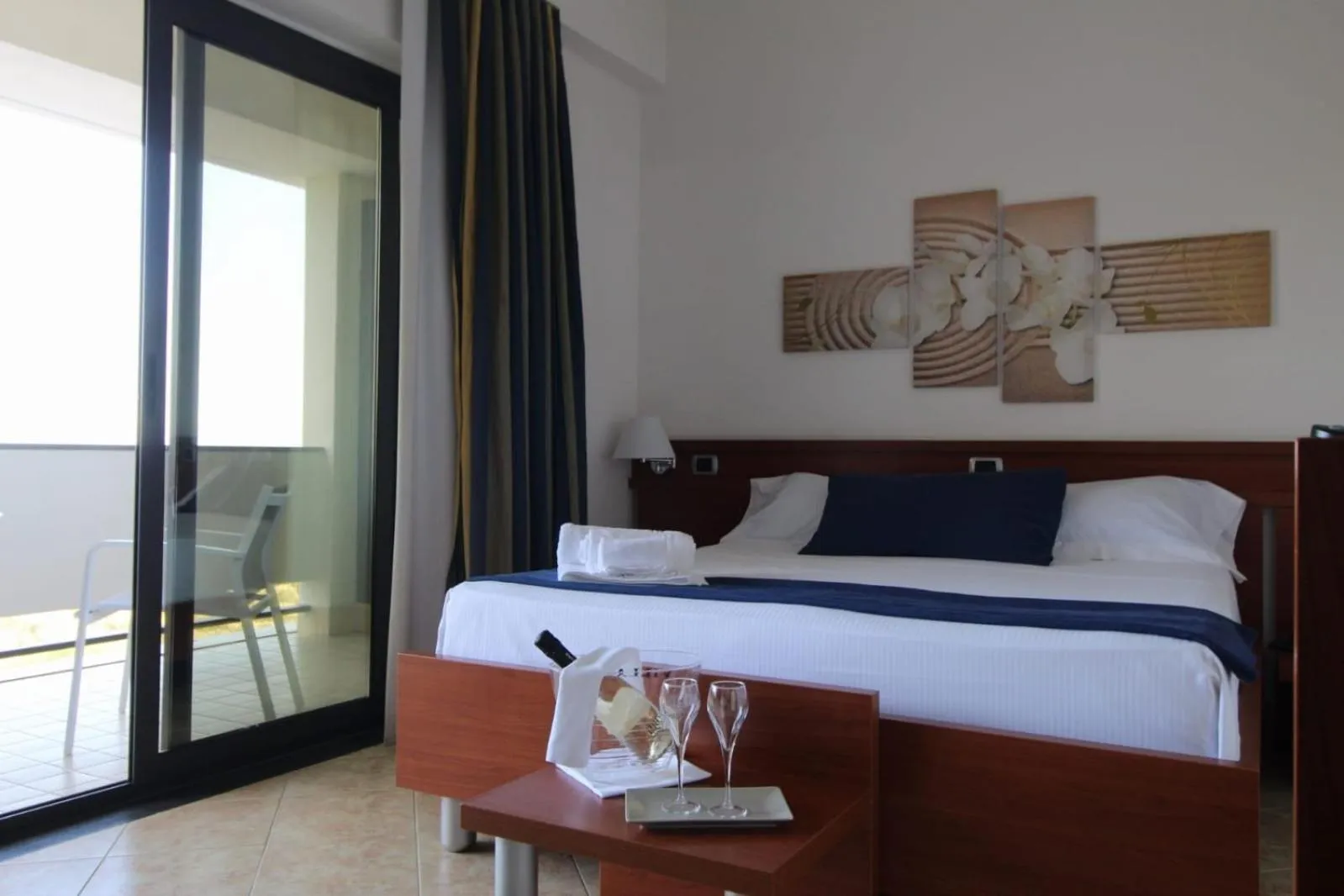 Bed in Park Hotel Mirabeau