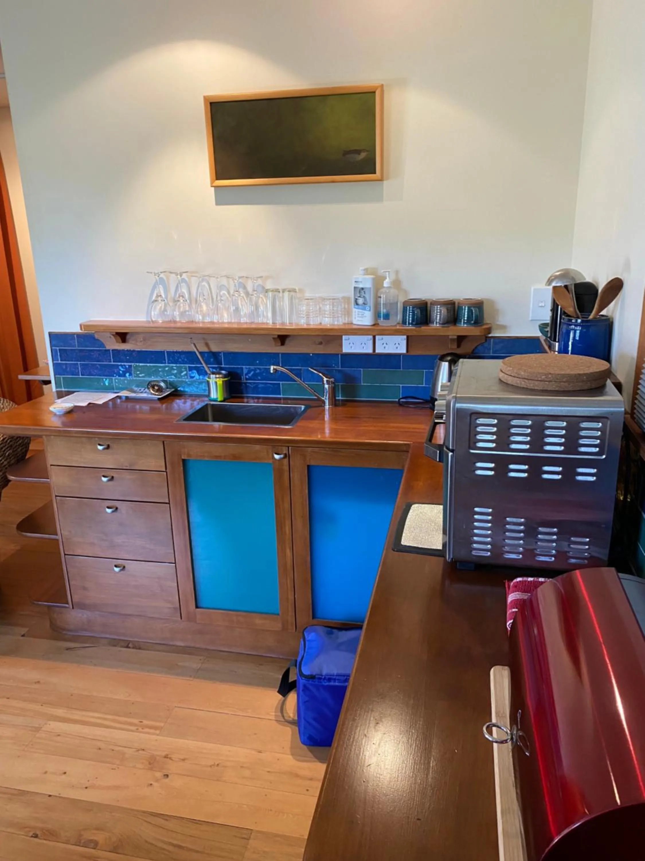 Kitchen or kitchenette in Joya Garden & Villa Studios