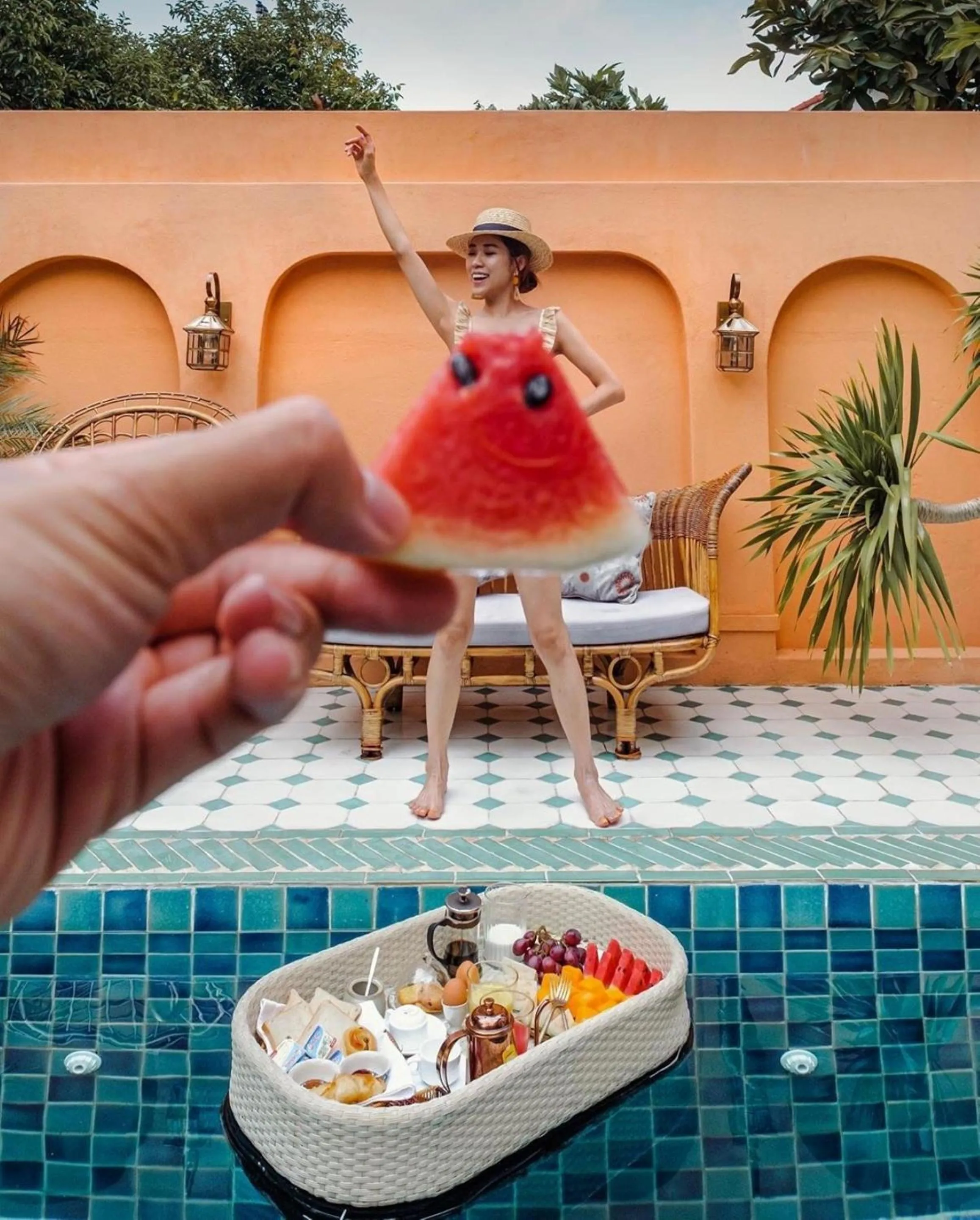 Swimming pool in The Mansion Hoi An by Minova