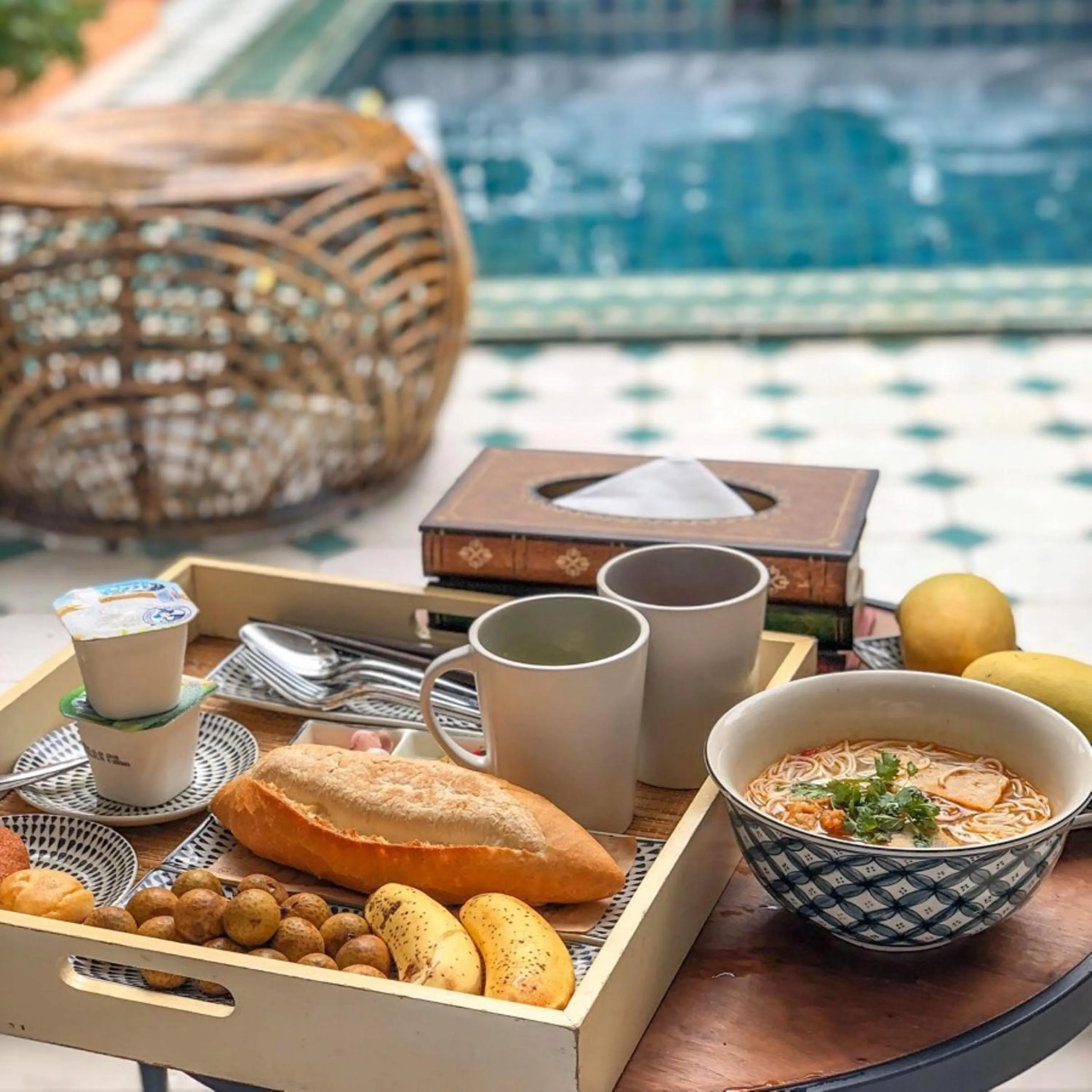 Food and drinks in The Mansion Hoi An by Minova