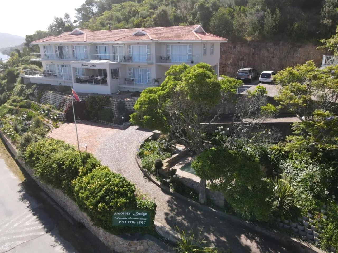 Property building in Phoenix Lodge and Waterside Accommodation