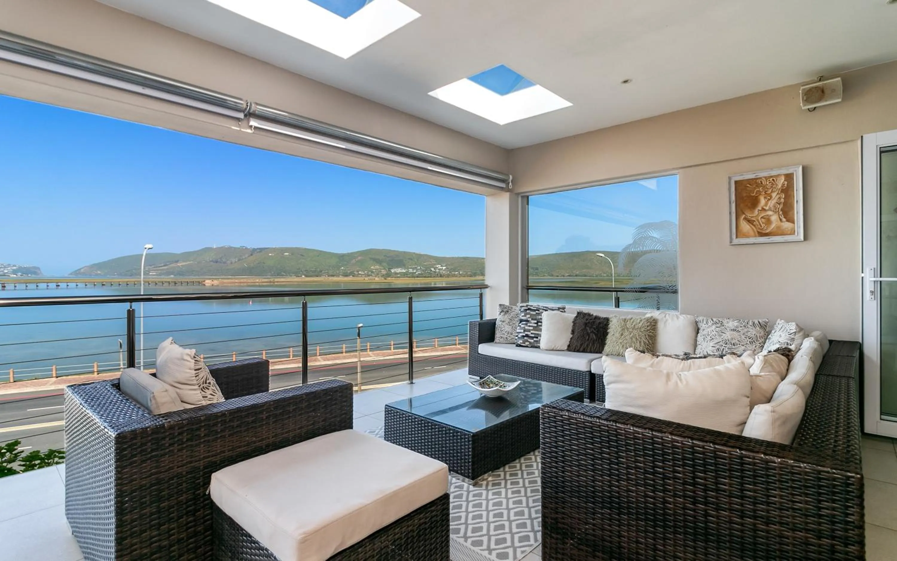 Balcony/Terrace in Phoenix Lodge and Waterside Accommodation