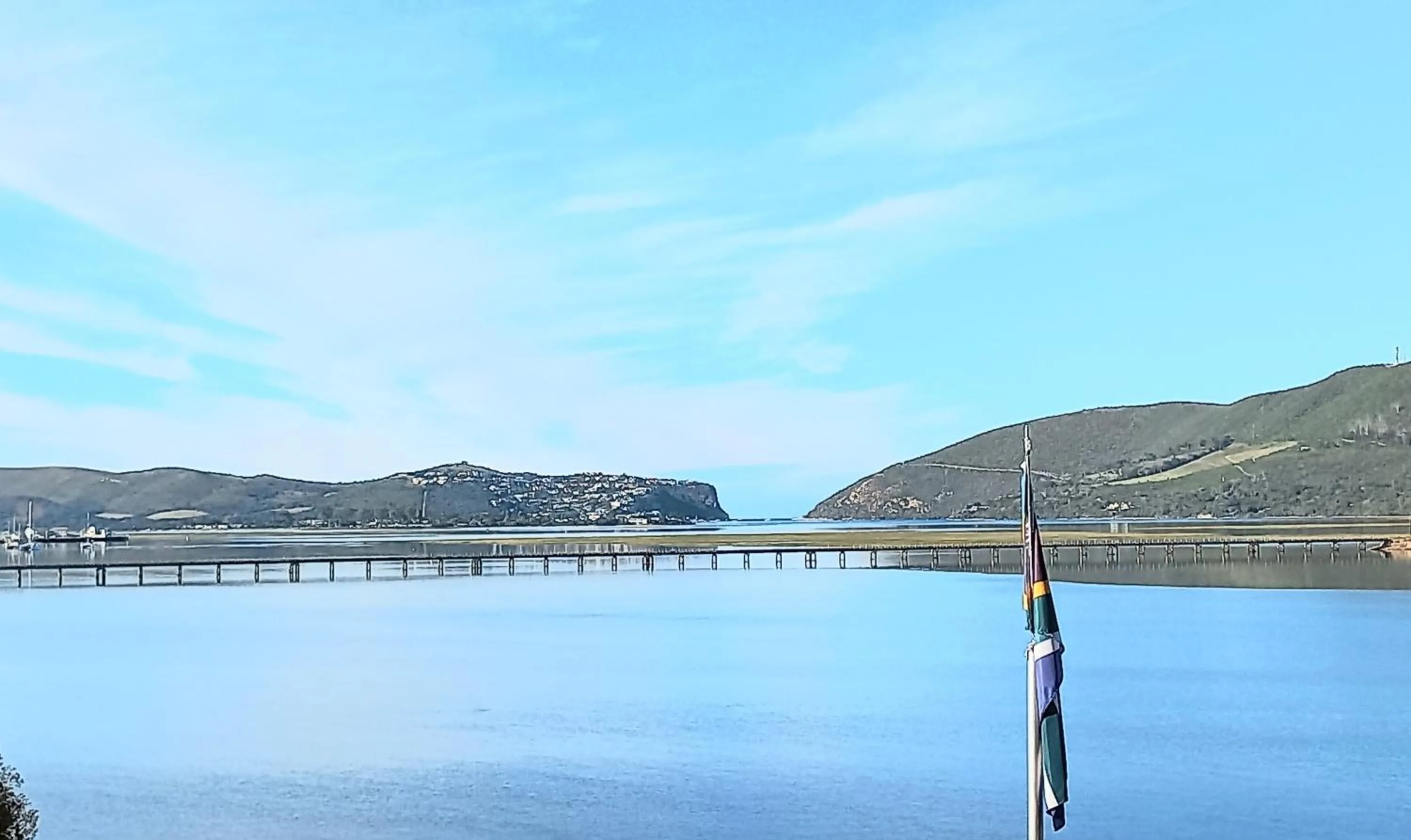 Lake view in Phoenix Lodge and Waterside Accommodation