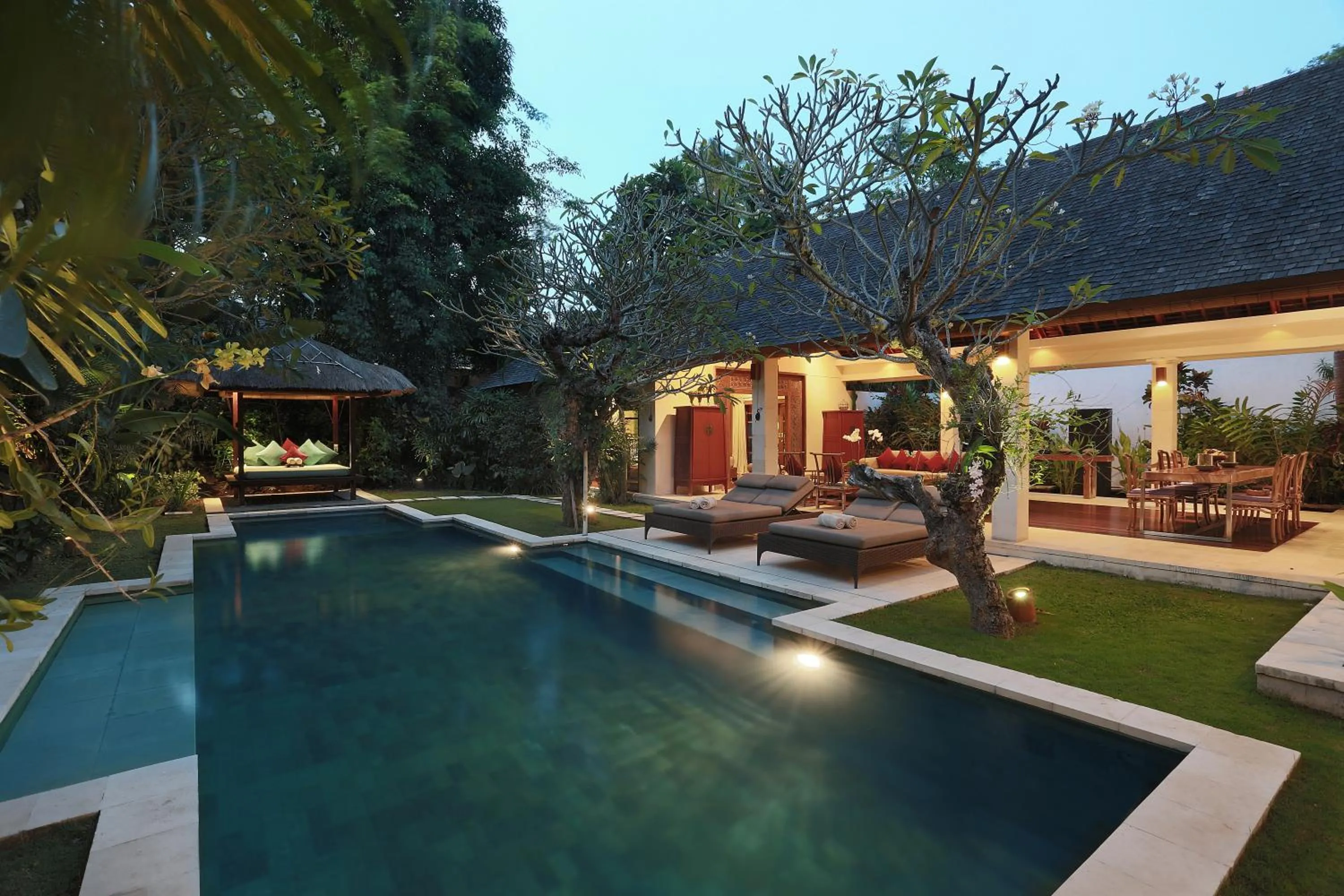Swimming pool in Villa Bali Asri