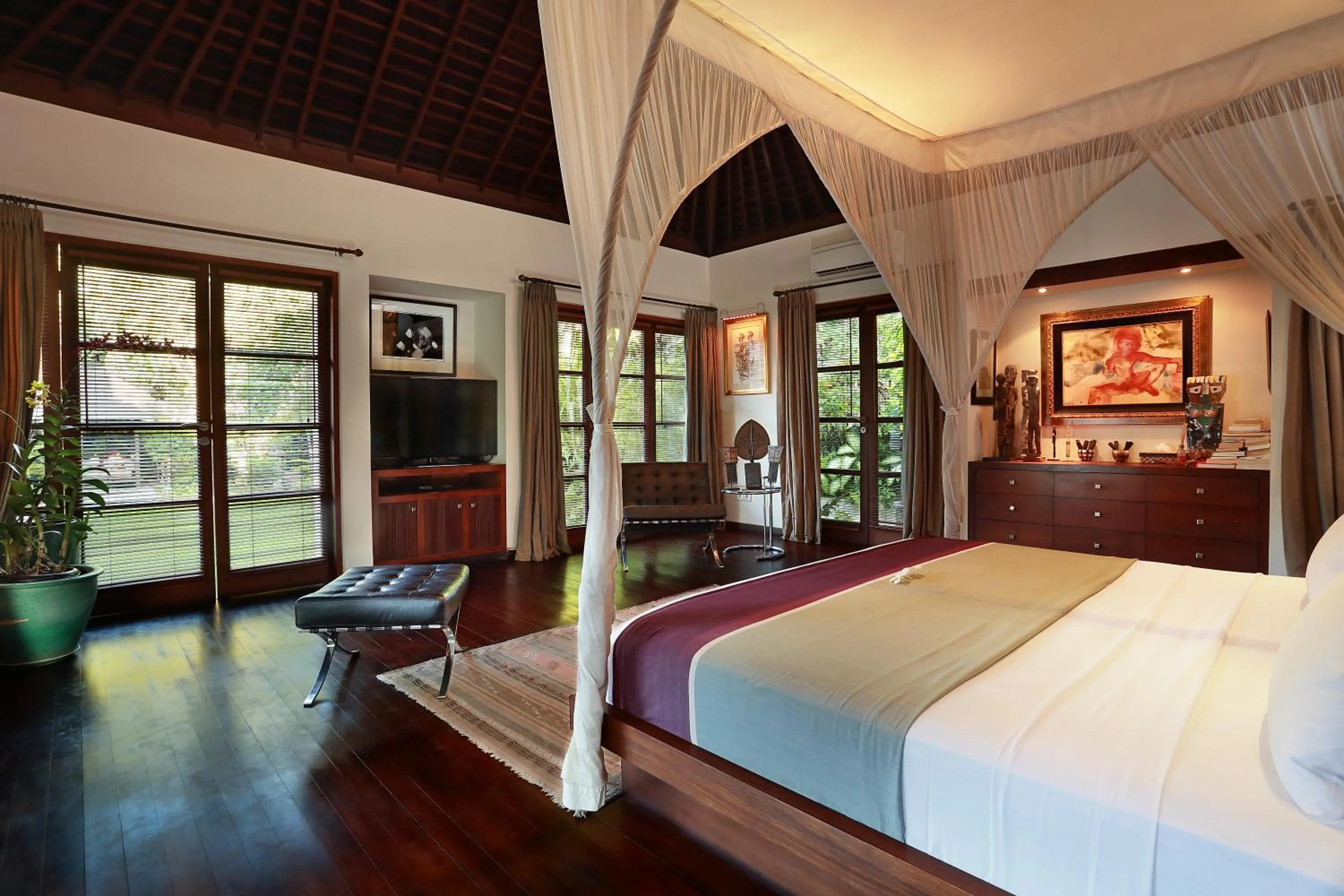 Bedroom, Bed in Villa Bali Asri