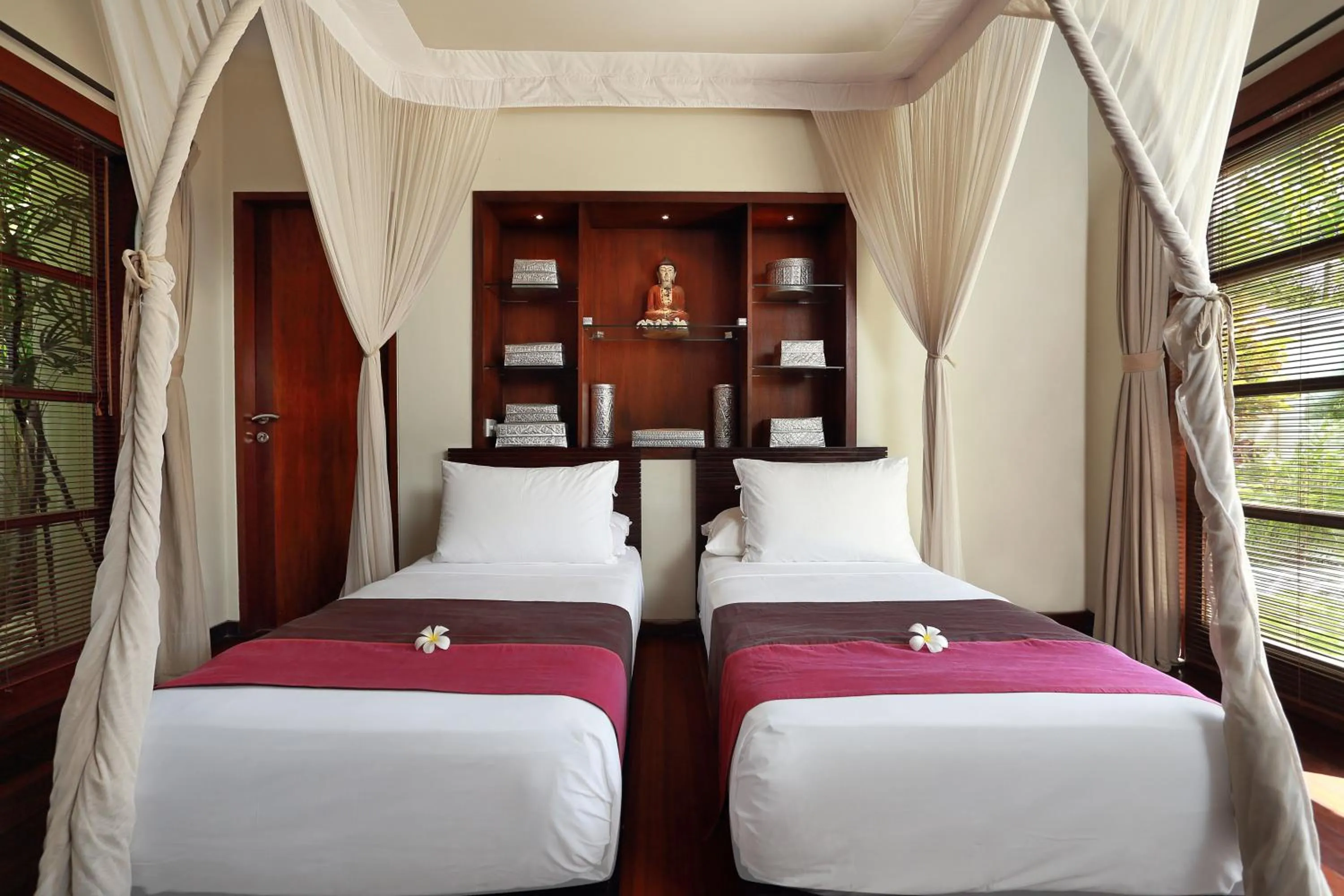 Bed in Villa Bali Asri