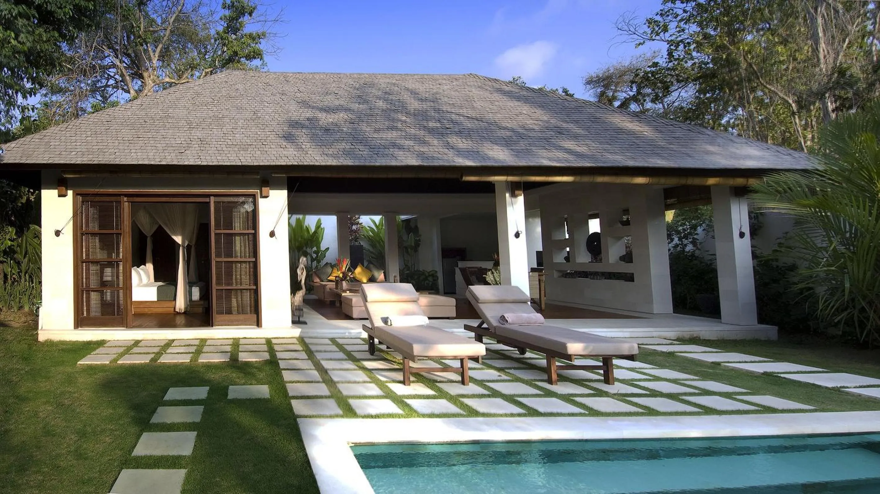 Living room in Villa Bali Asri