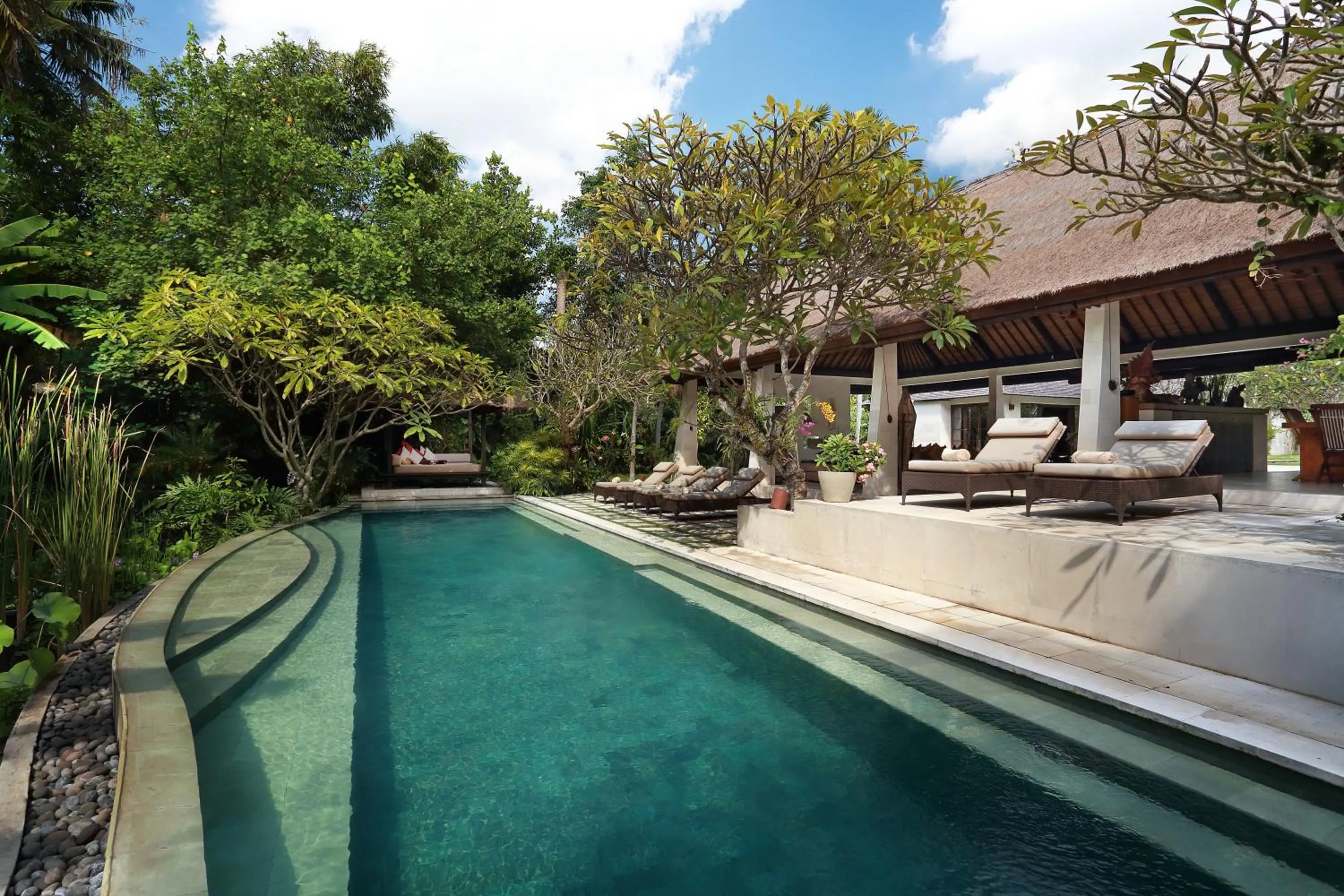 Swimming pool in Villa Bali Asri