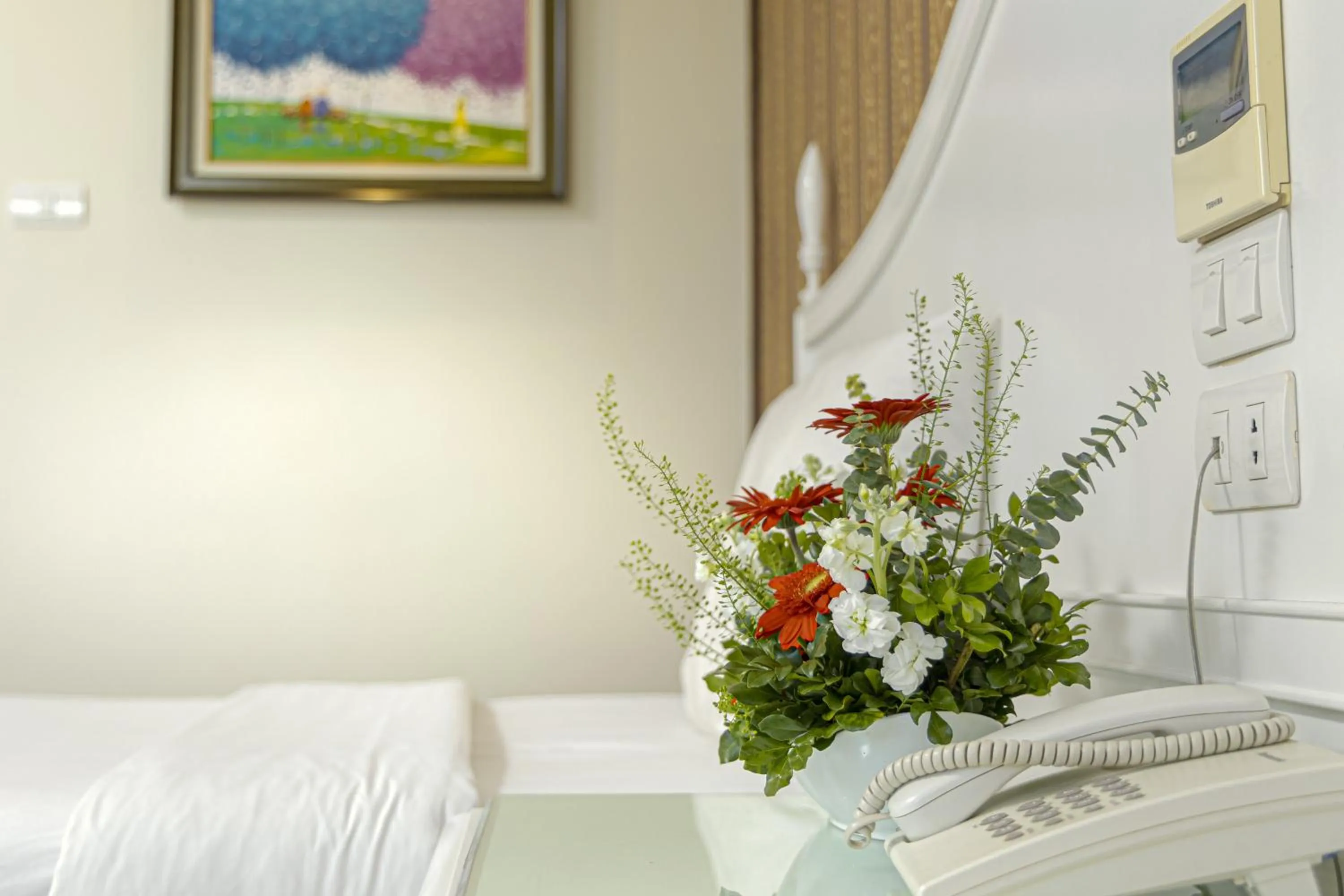 Bedroom, Bed in Chalcedony Grand Hotel