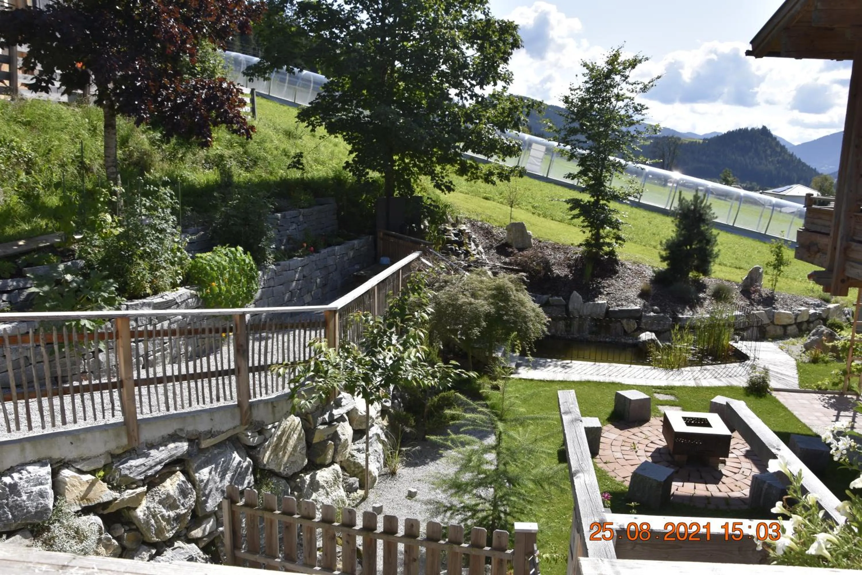 Garden in Landhotel Anna