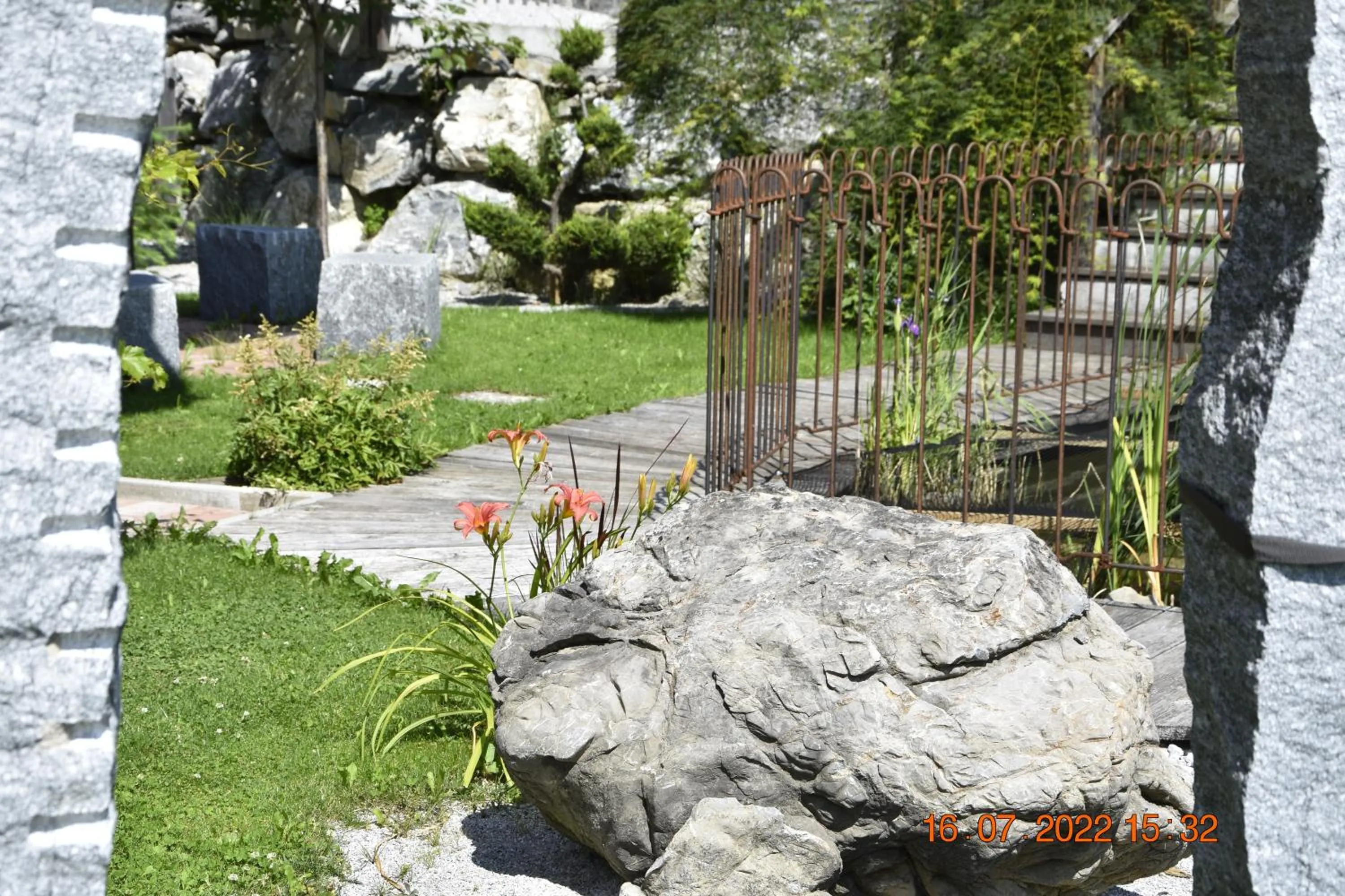 Garden in Landhotel Anna