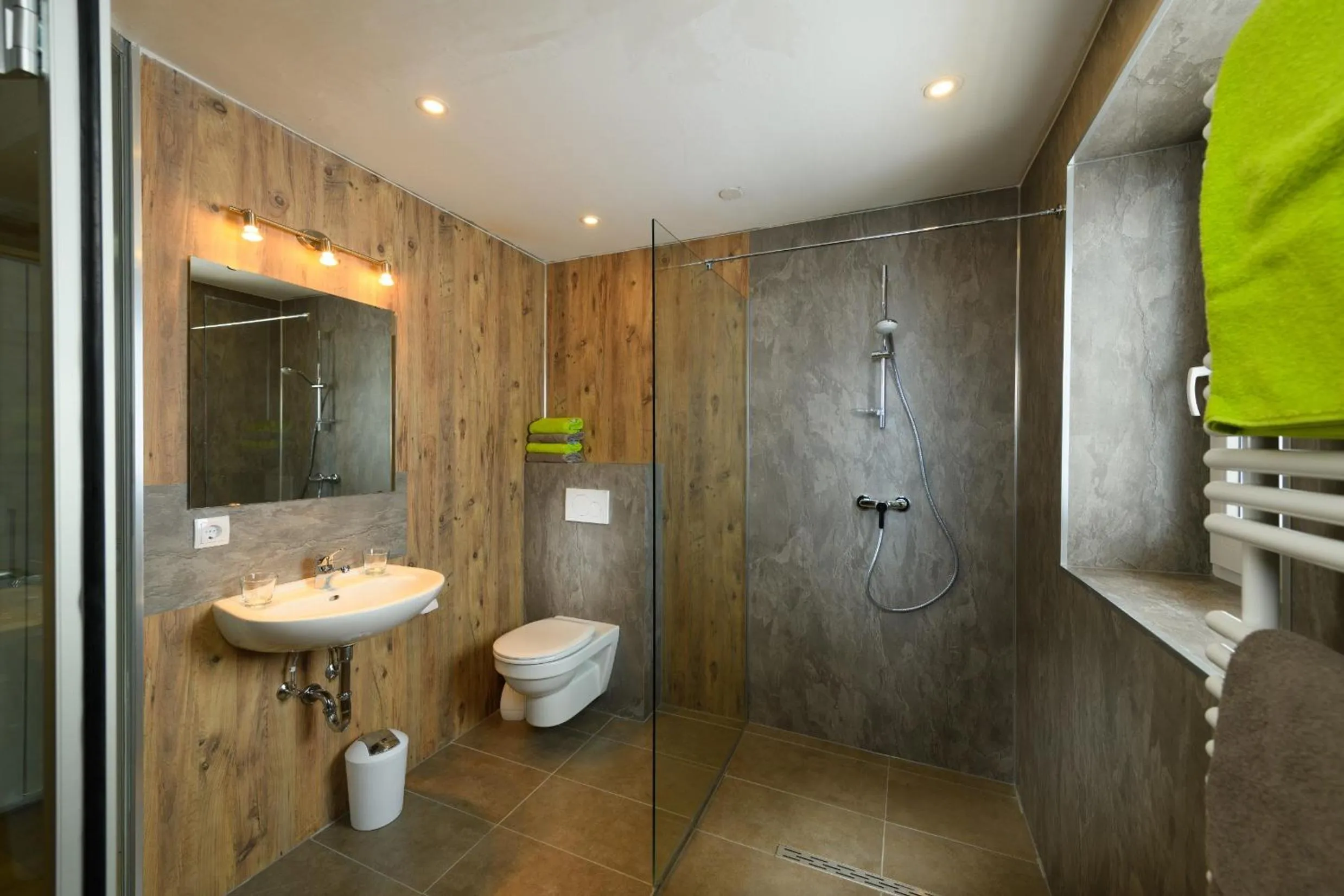 Toilet in Landhotel Anna