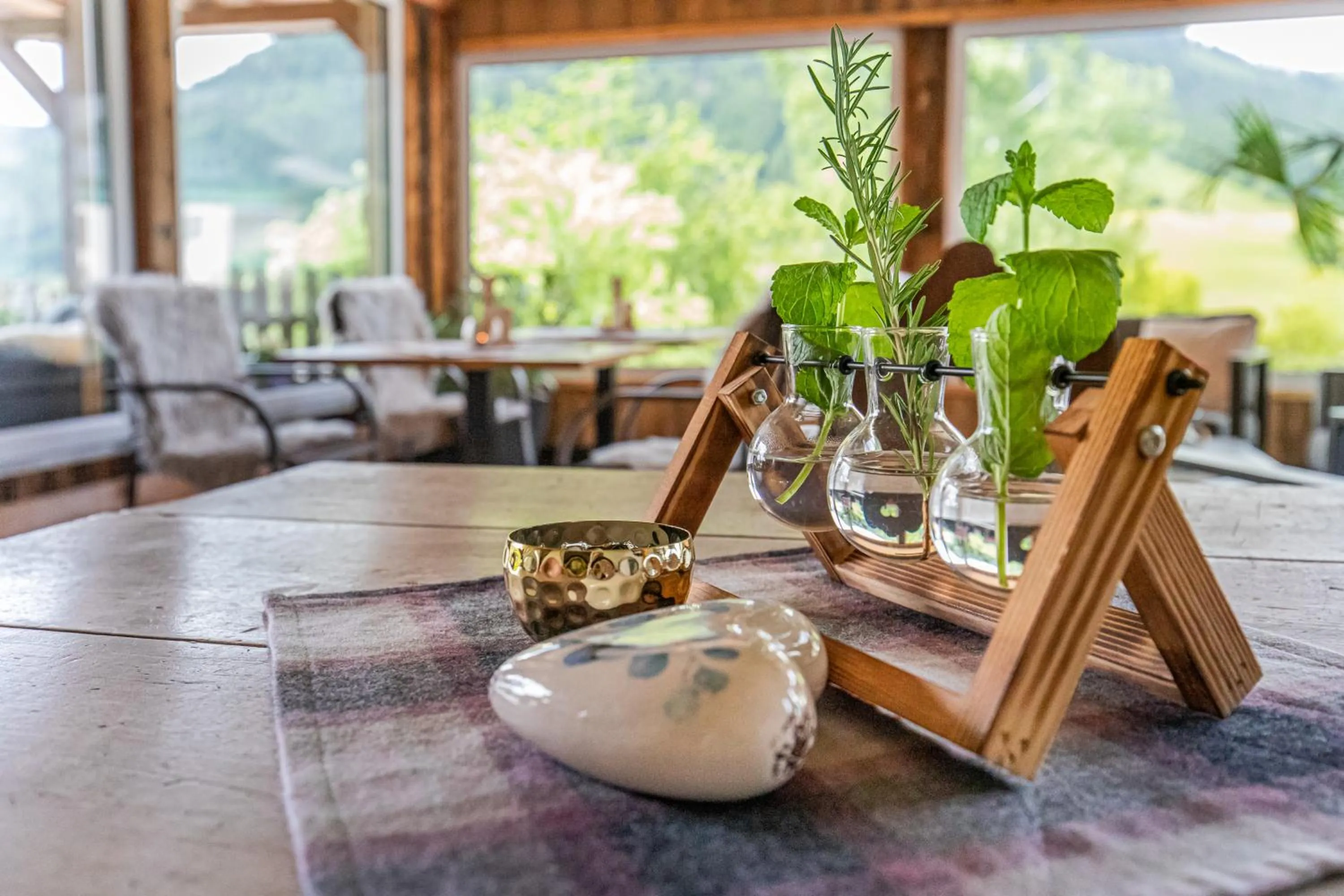 Balcony/Terrace in Landhotel Anna