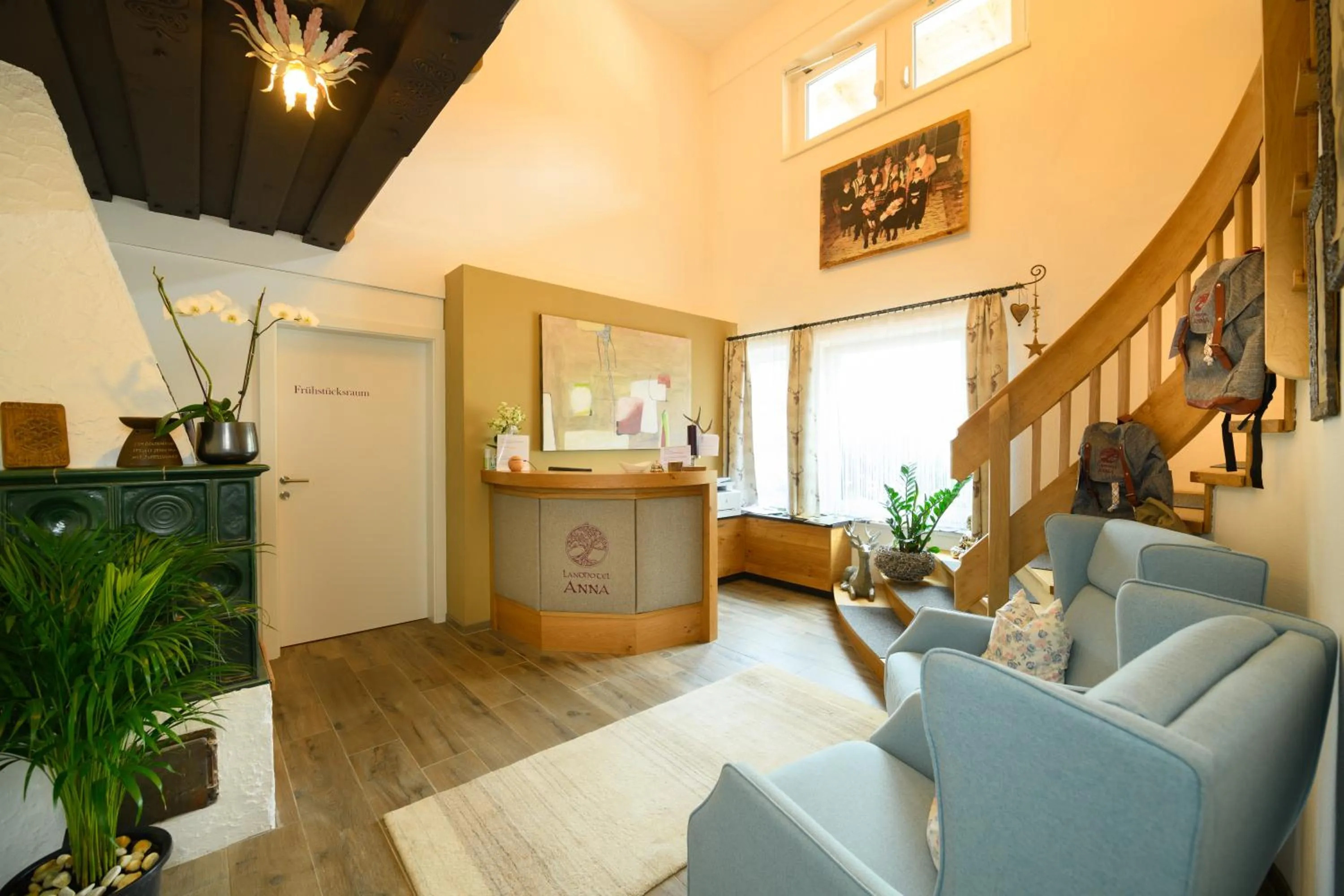 Lobby or reception in Landhotel Anna