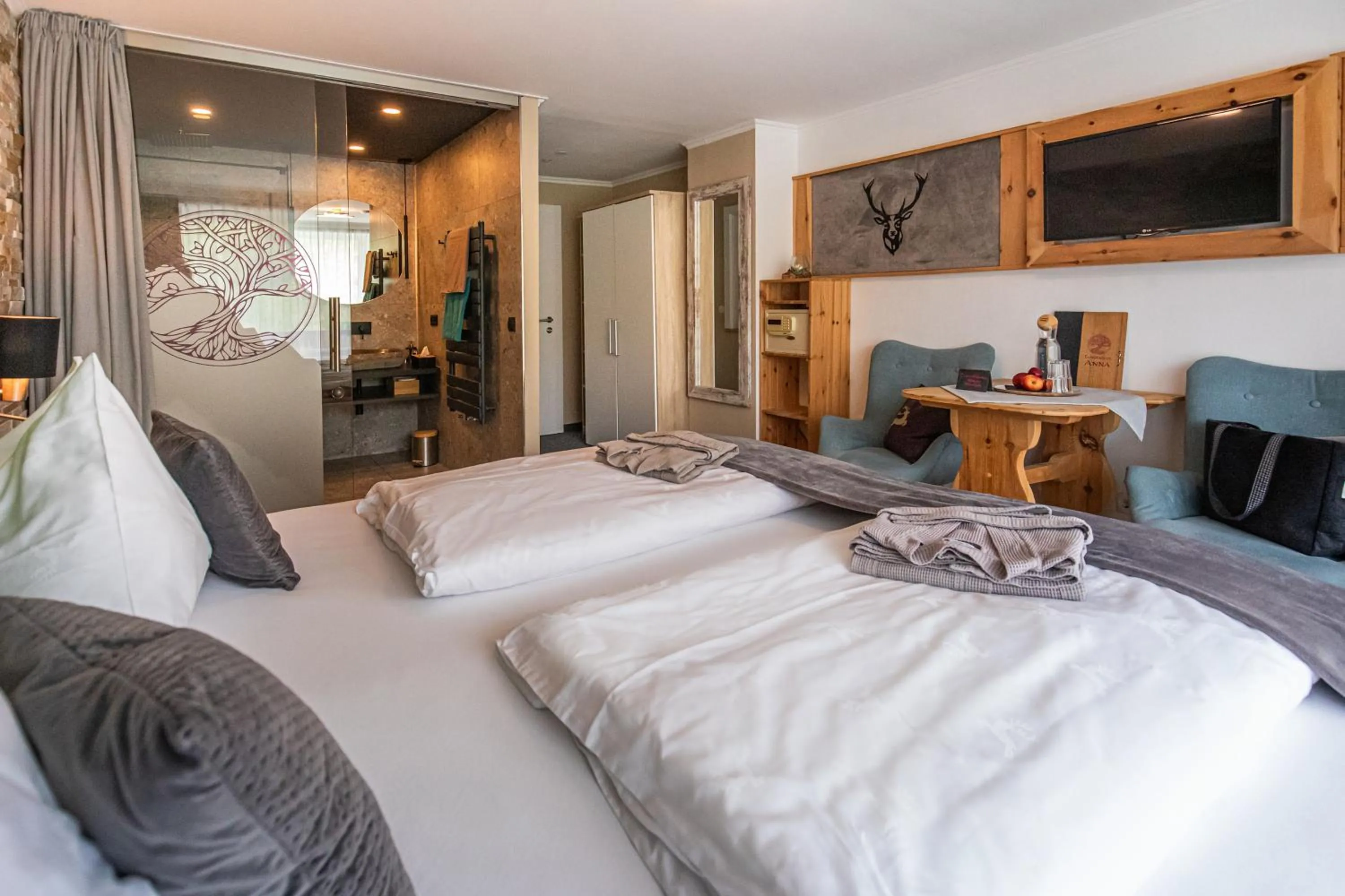 Bed in Landhotel Anna