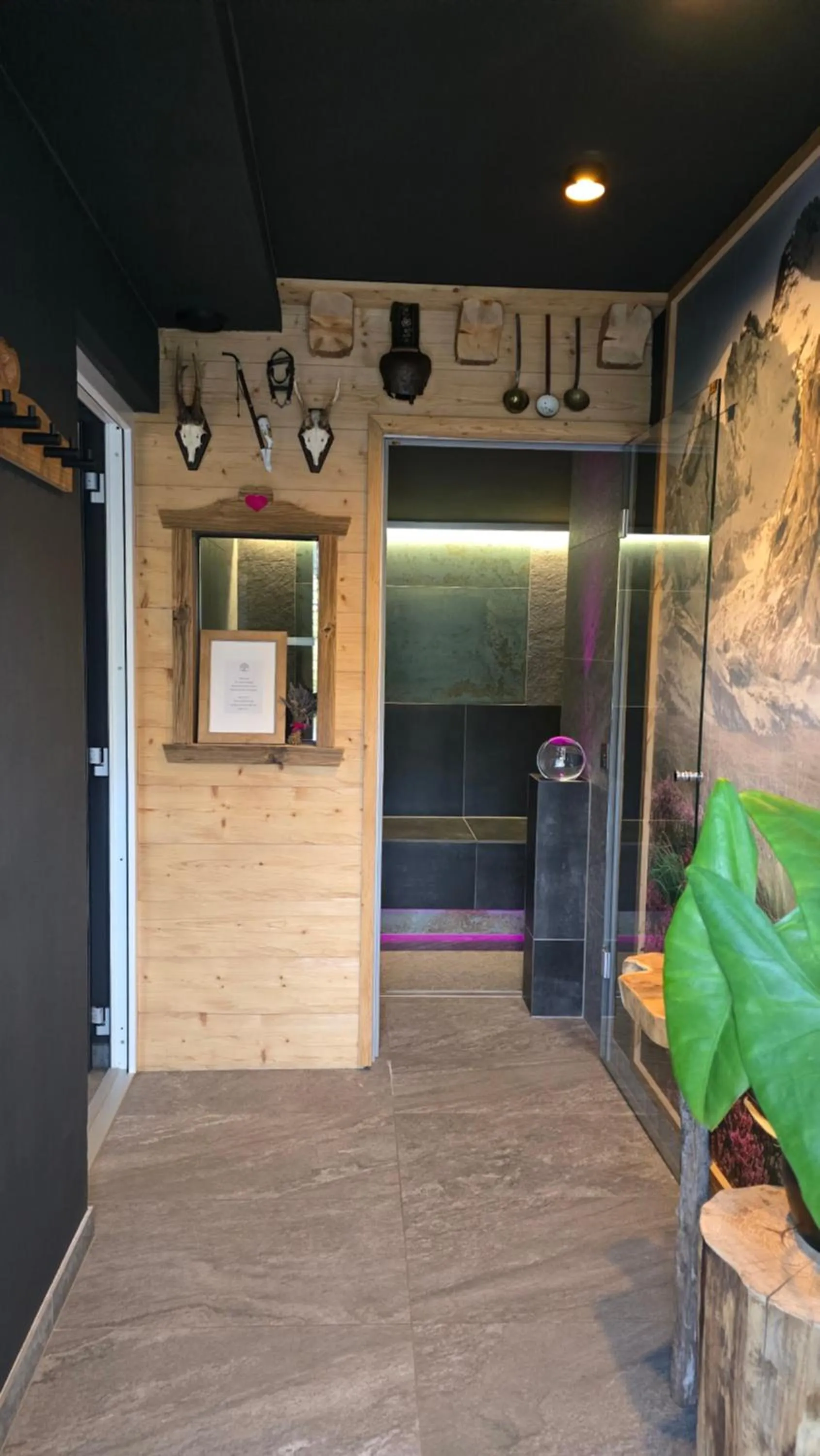 Sauna in Landhotel Anna