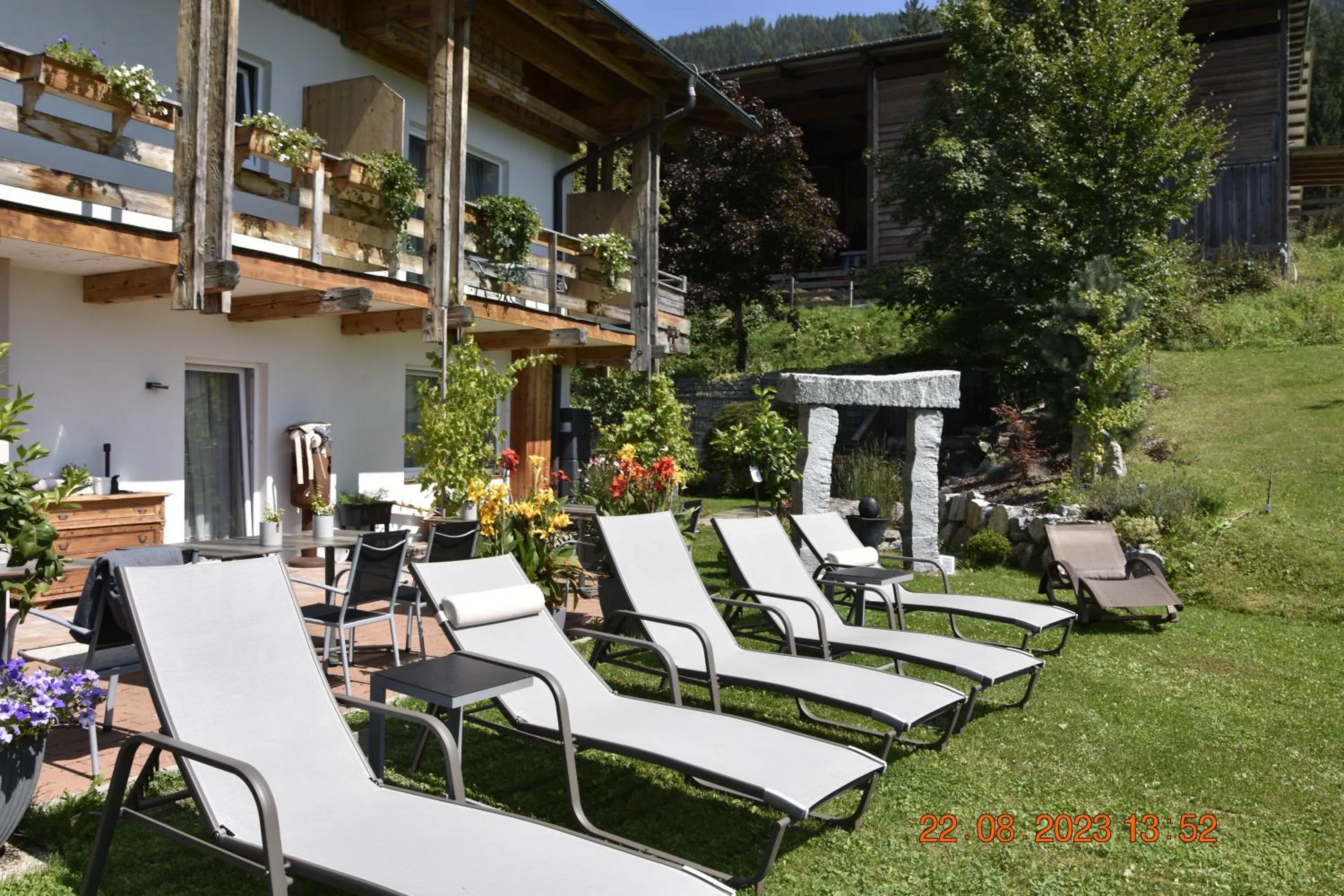 Garden in Landhotel Anna