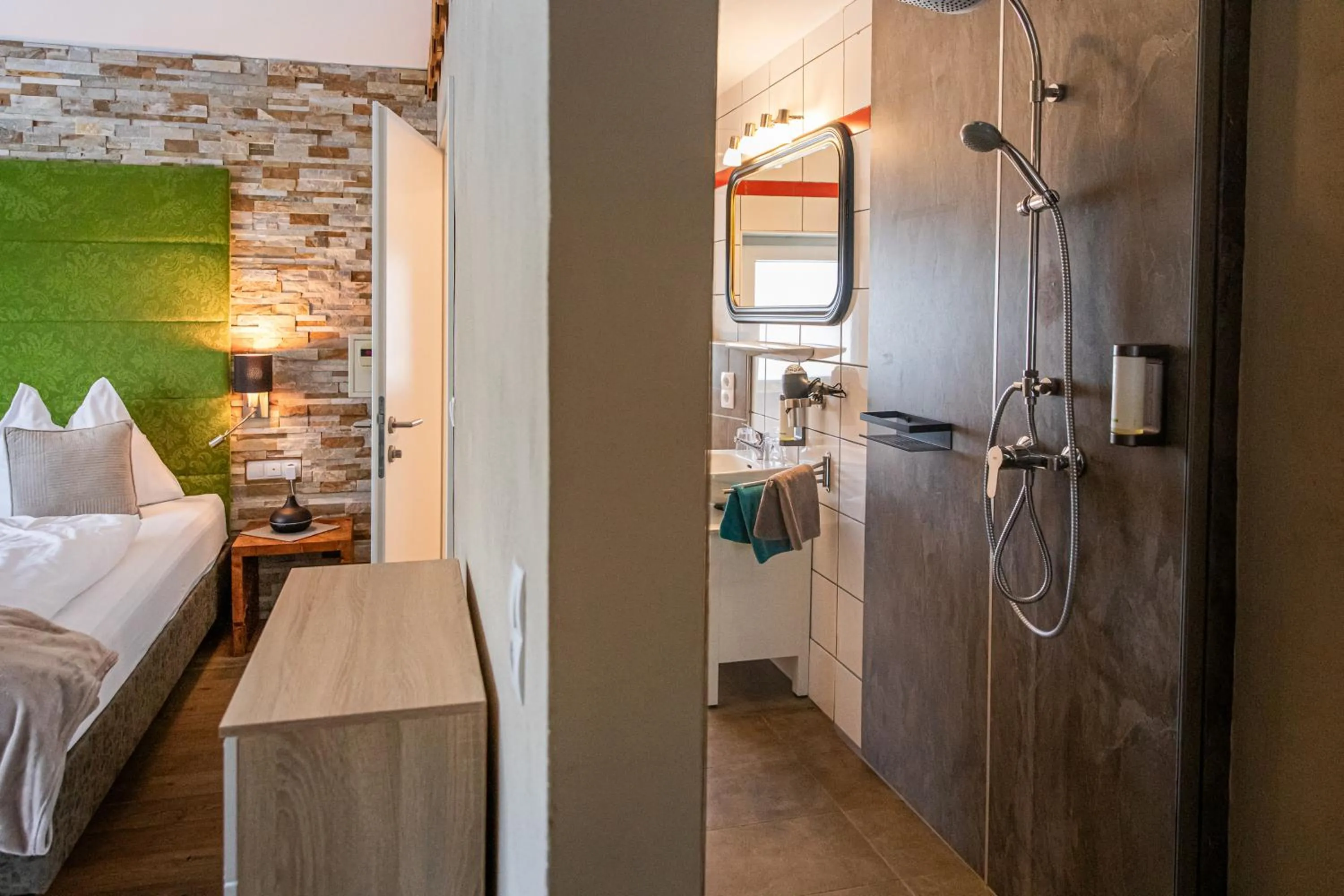 Bed in Landhotel Anna