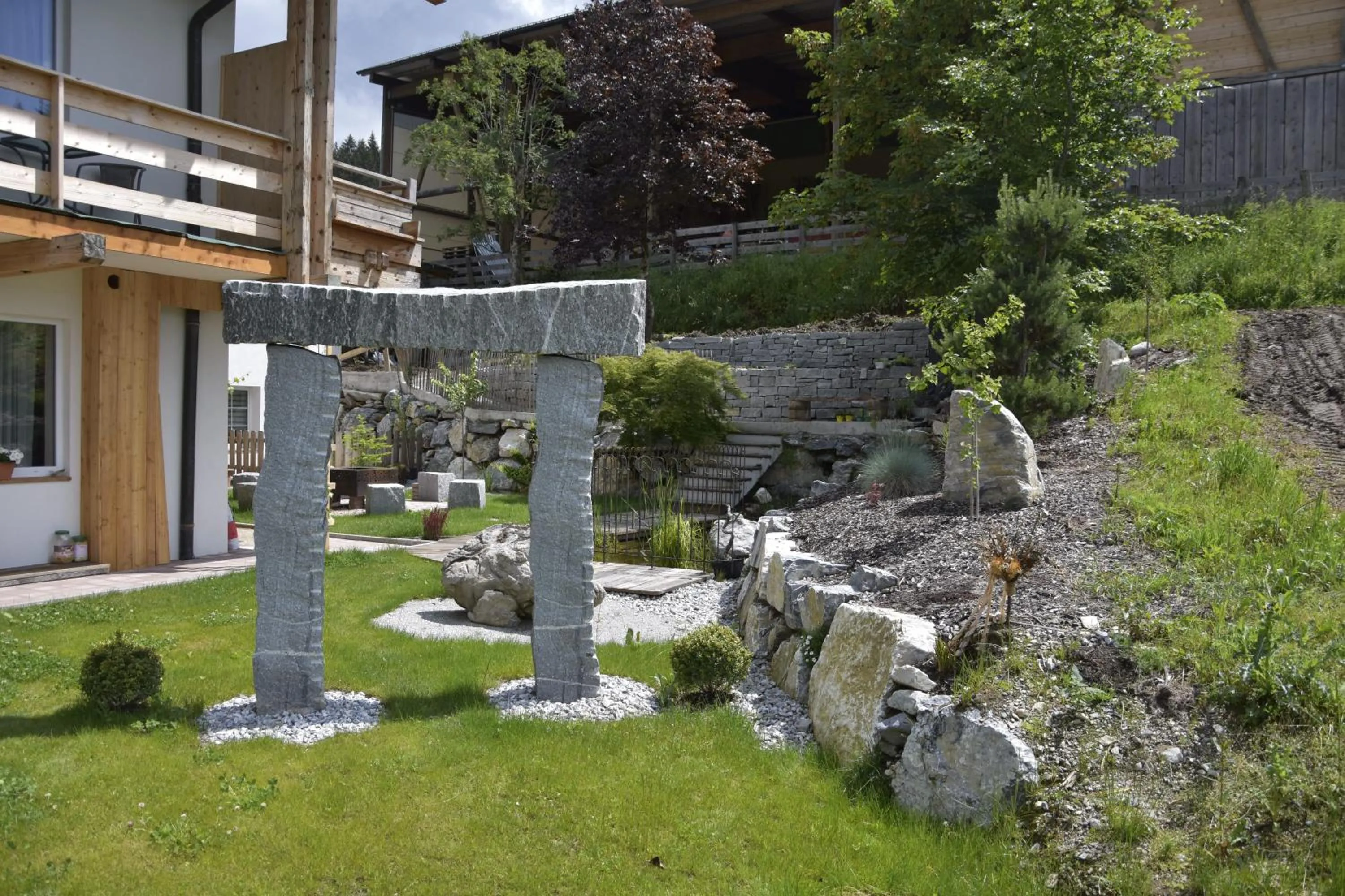 Property building in Landhotel Anna