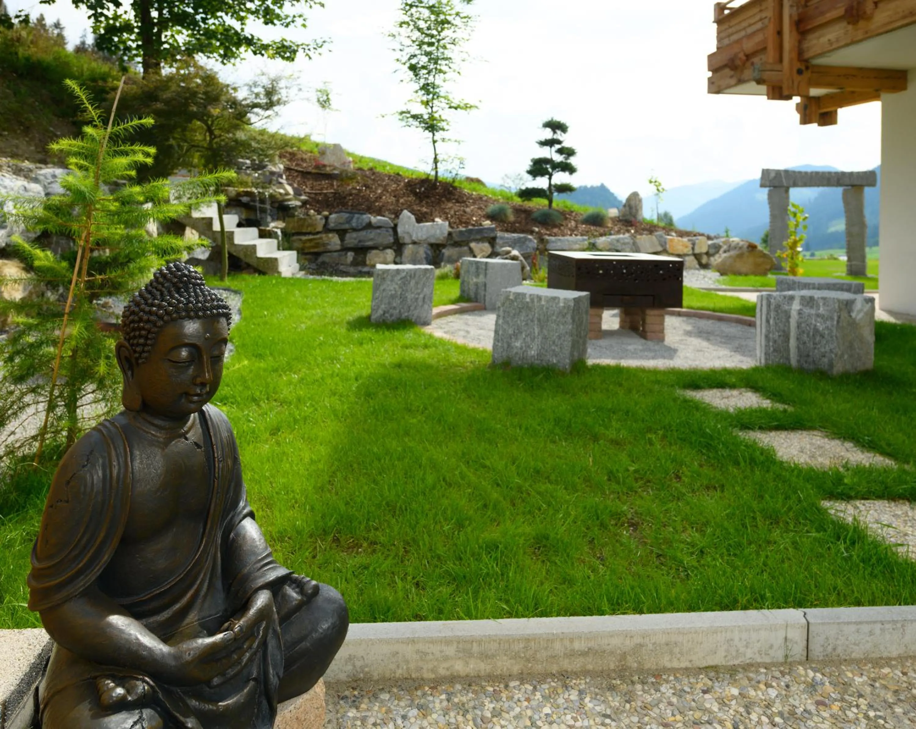 Property building in Landhotel Anna