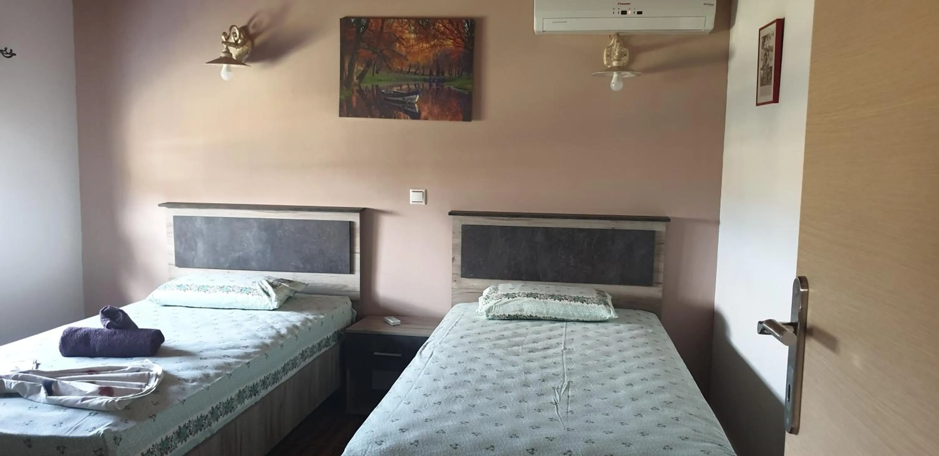 Bed in Stergios villa