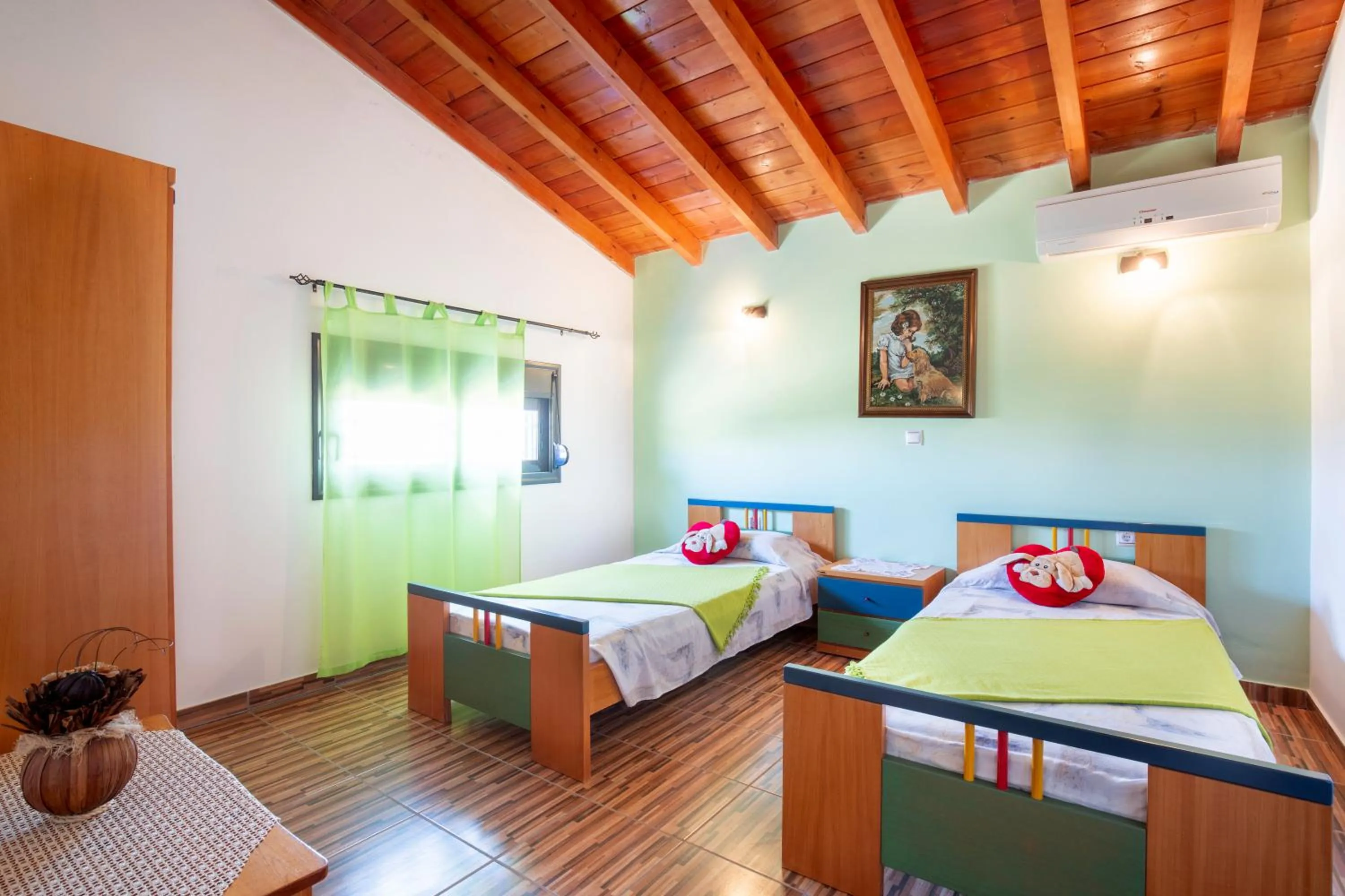 Bed in Stergios villa